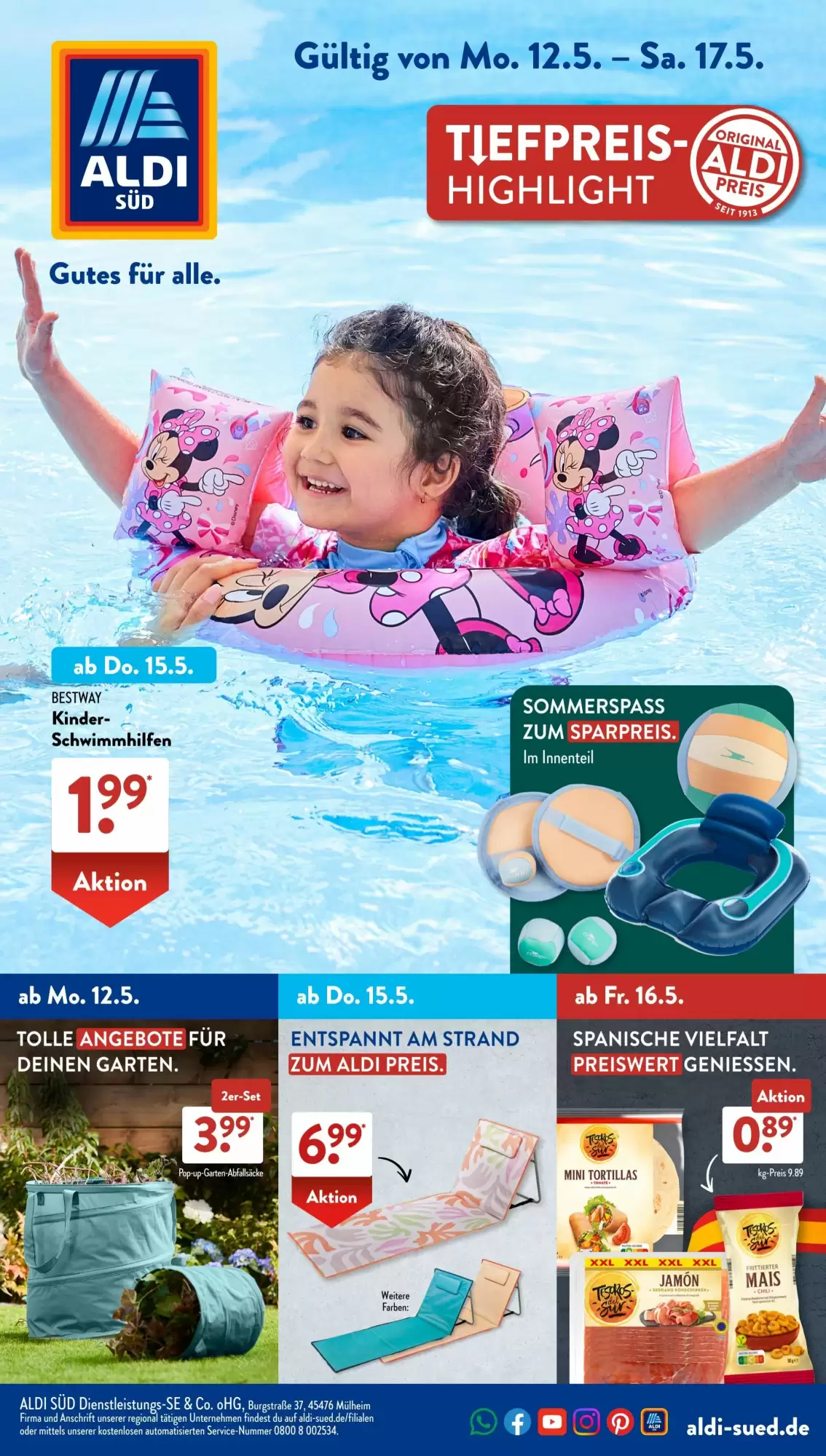 Aldi Süd Prospekt ab 02.06.2025 Angebote Blättern » Prospekterst