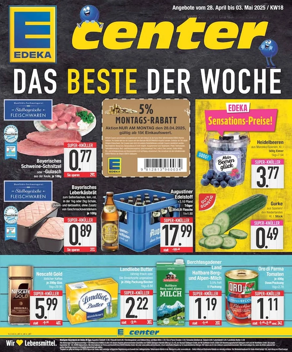 E Center Prospekt ab 28.04.2025 Angebote Blättern » Prospekterst