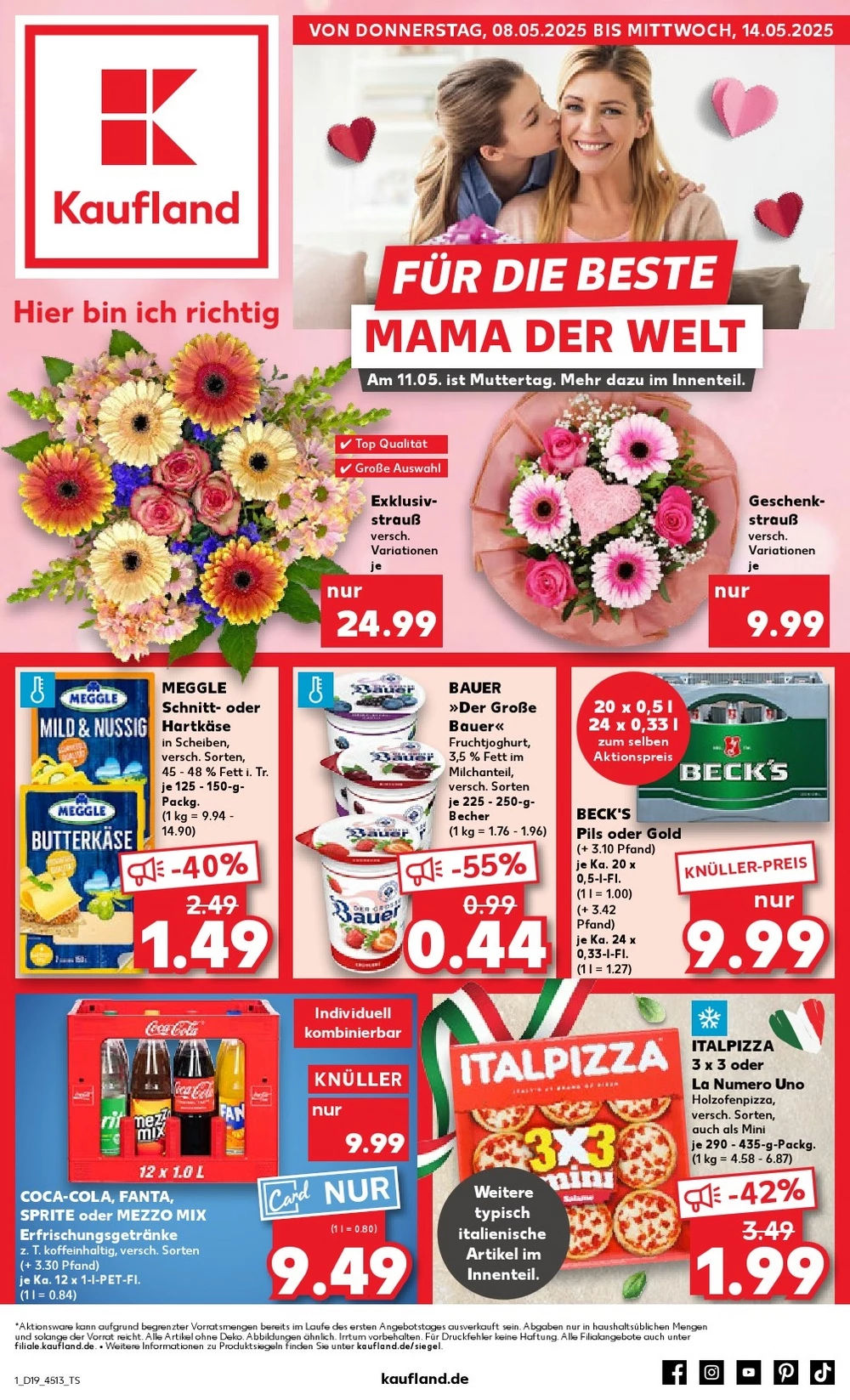 Kaufland Prospekt ab 08.05.2025 Angebote Blättern » Prospekterst