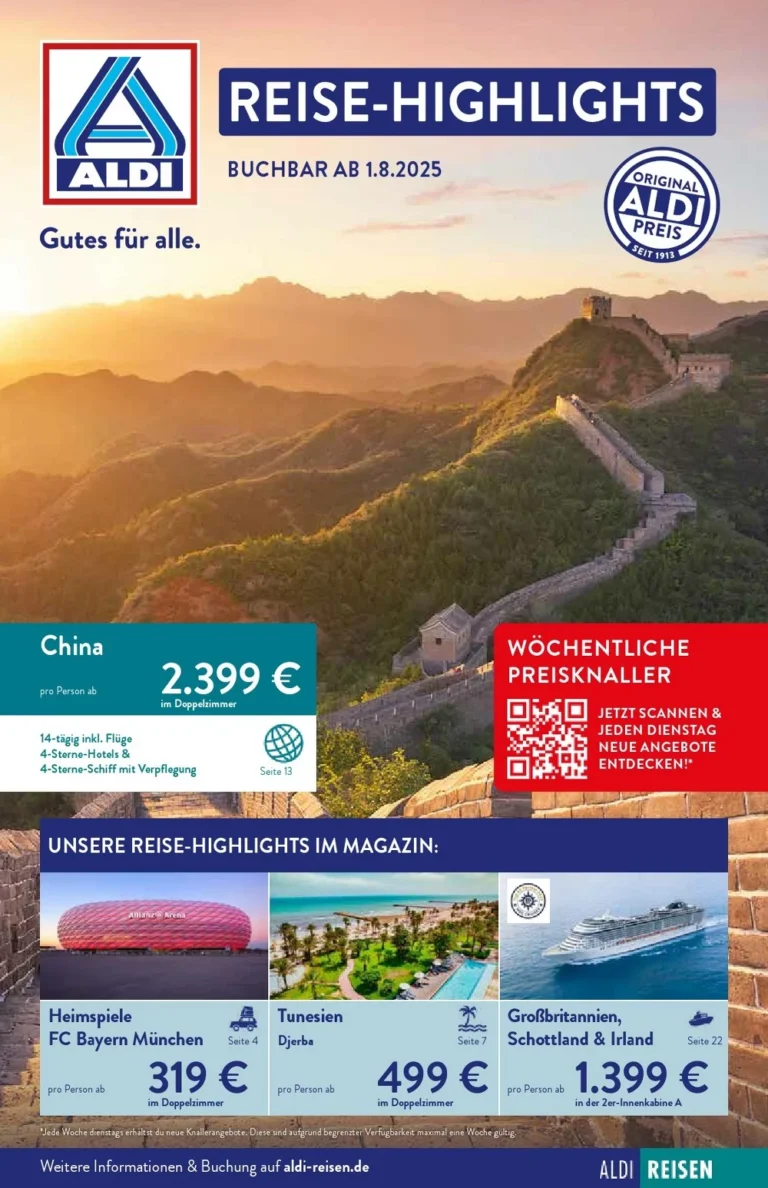 aldi reisen prospekt august