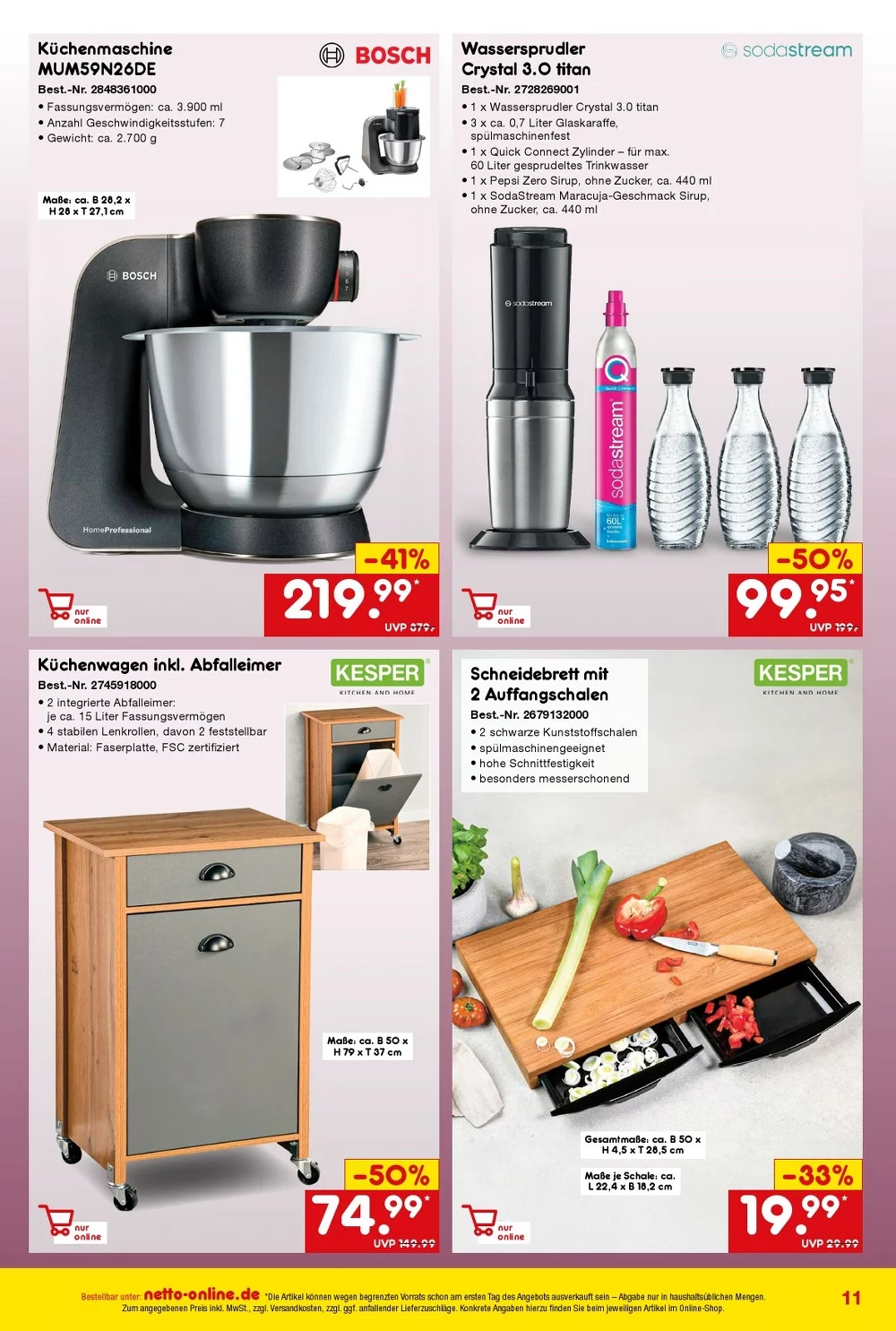 netto marken prospekt bestelmagazin september 11