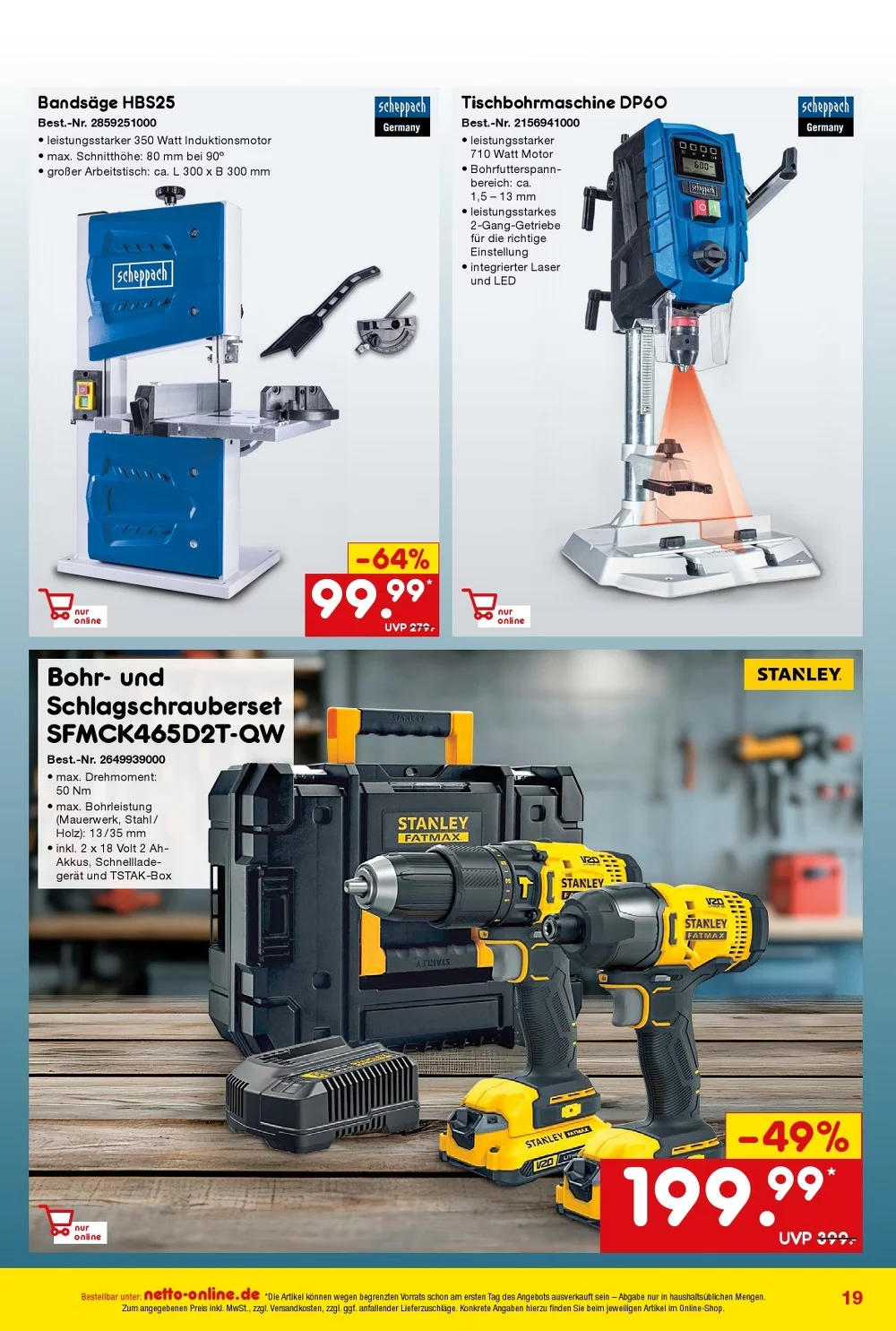 netto marken prospekt bestelmagazin september 19