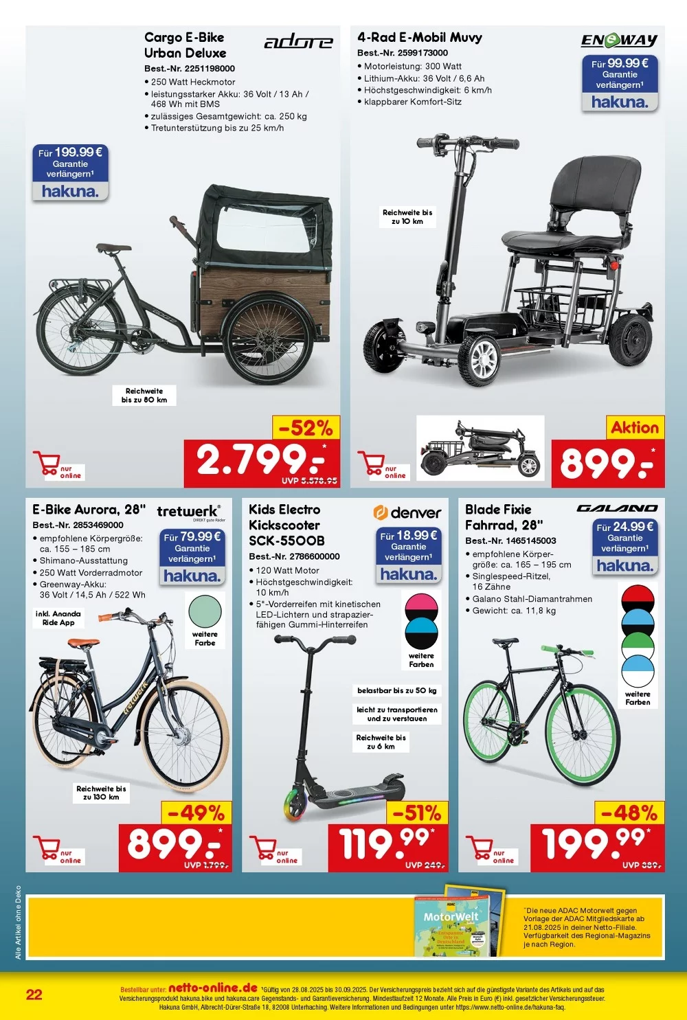 netto marken prospekt bestelmagazin september 22