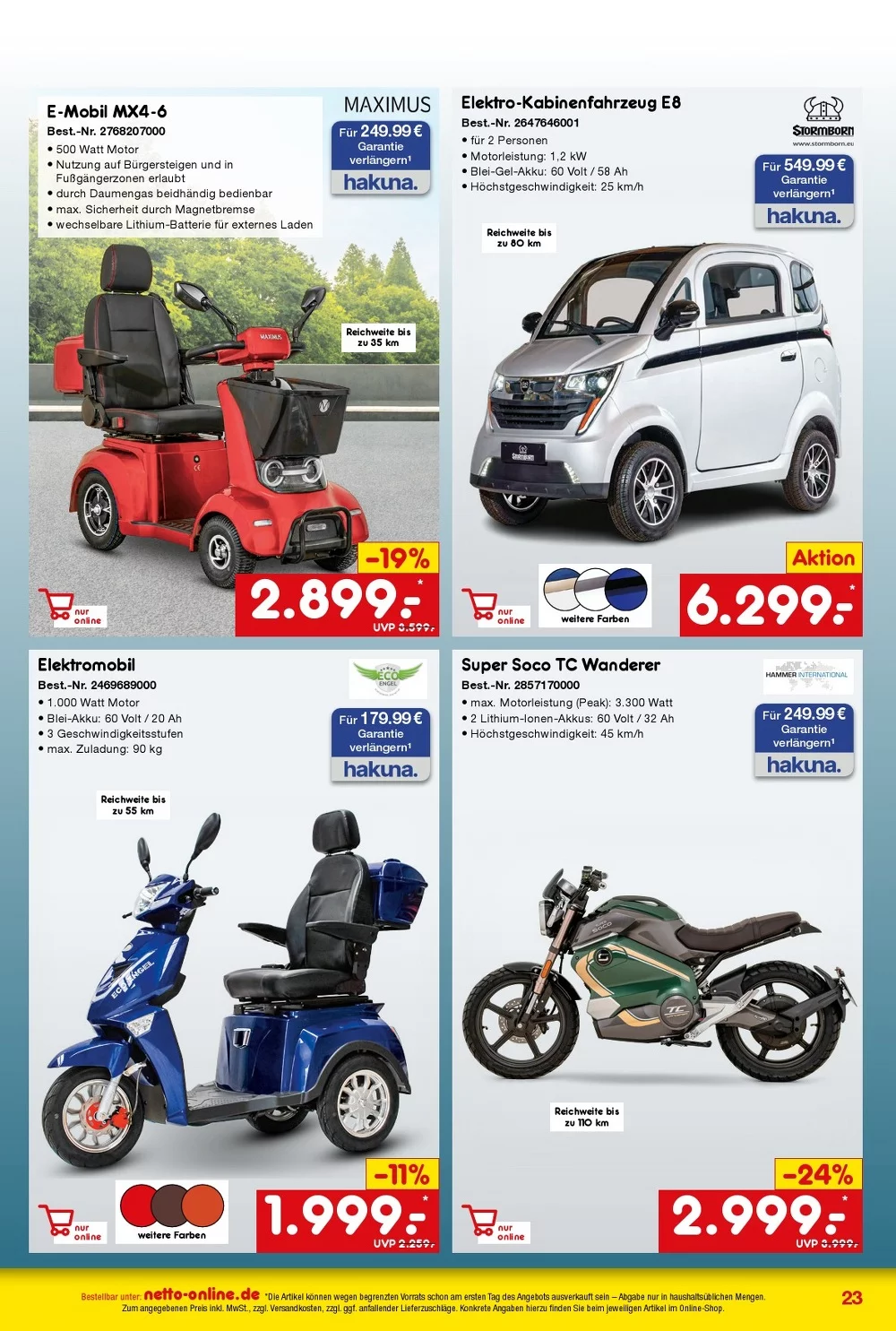 netto marken prospekt bestelmagazin september 23