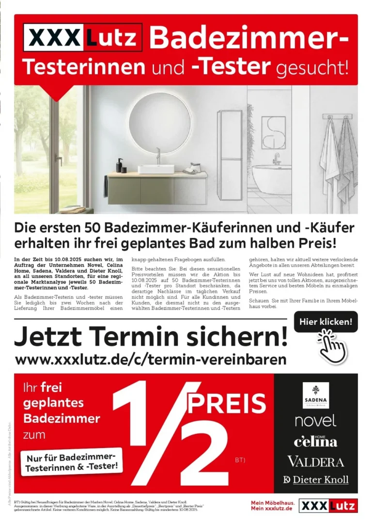 xxxlutz prospekt kw31