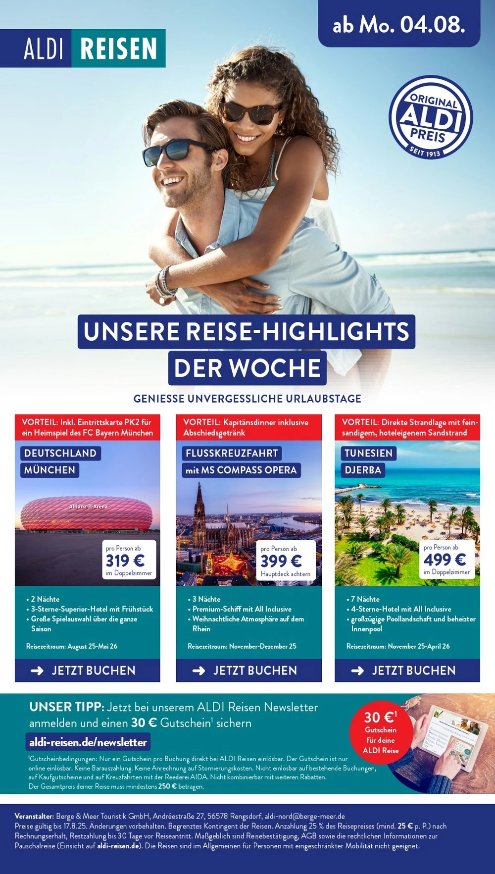 aldi nord prospekt august 25 30 43