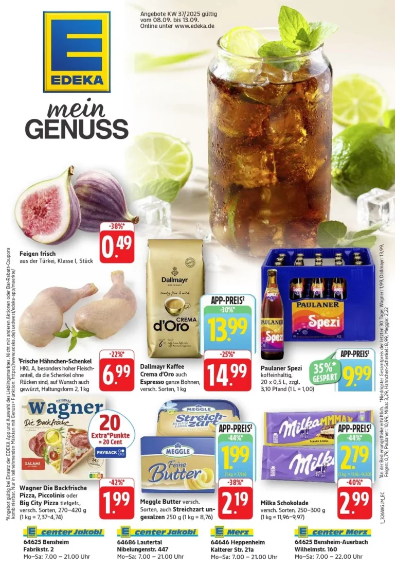 edeka südwest prospekt kw37