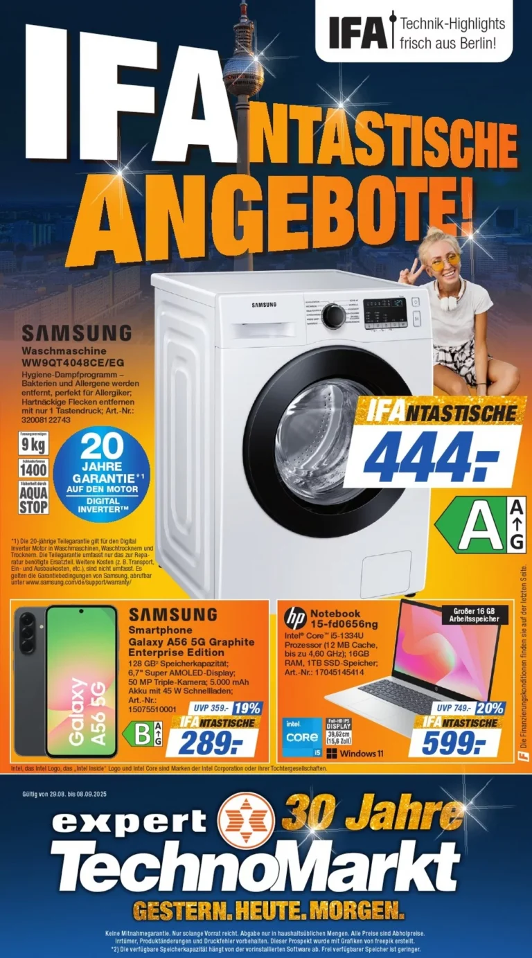 expert technomarkt prospekt kw36