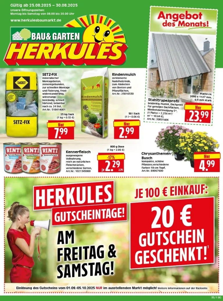 herkules baumarkt prospekt kw35