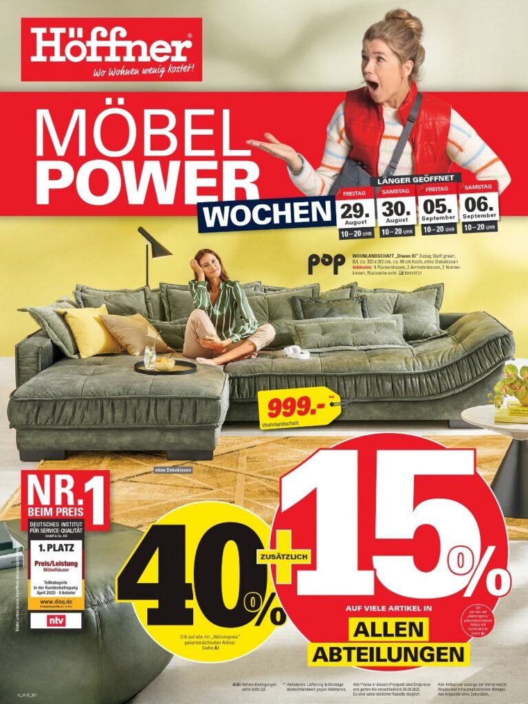 höffner prospekt kw36-37