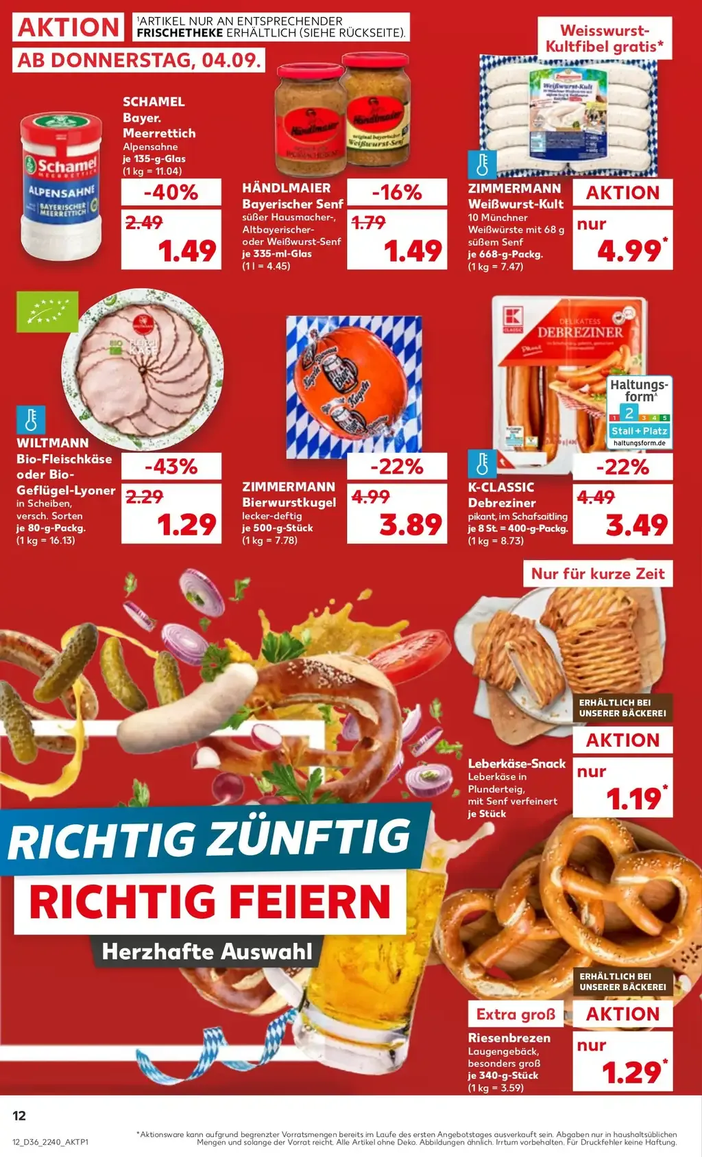 kaufland prospekt september 4 9 12
