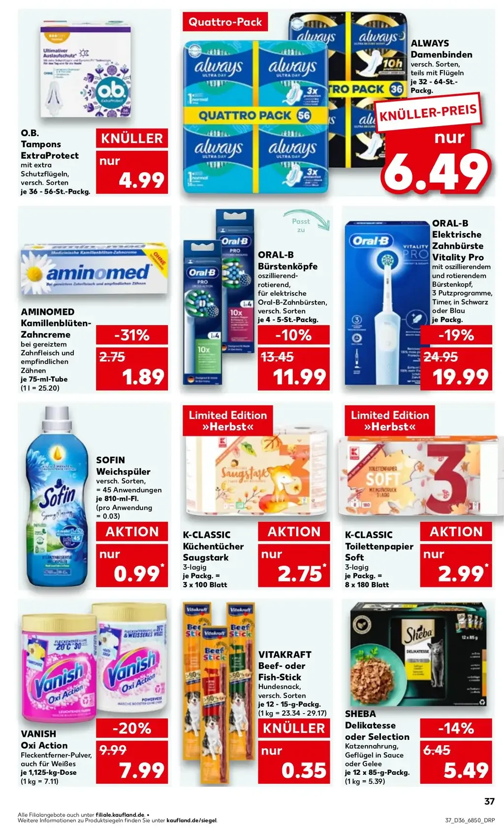 kaufland prospekt september 4 9 37