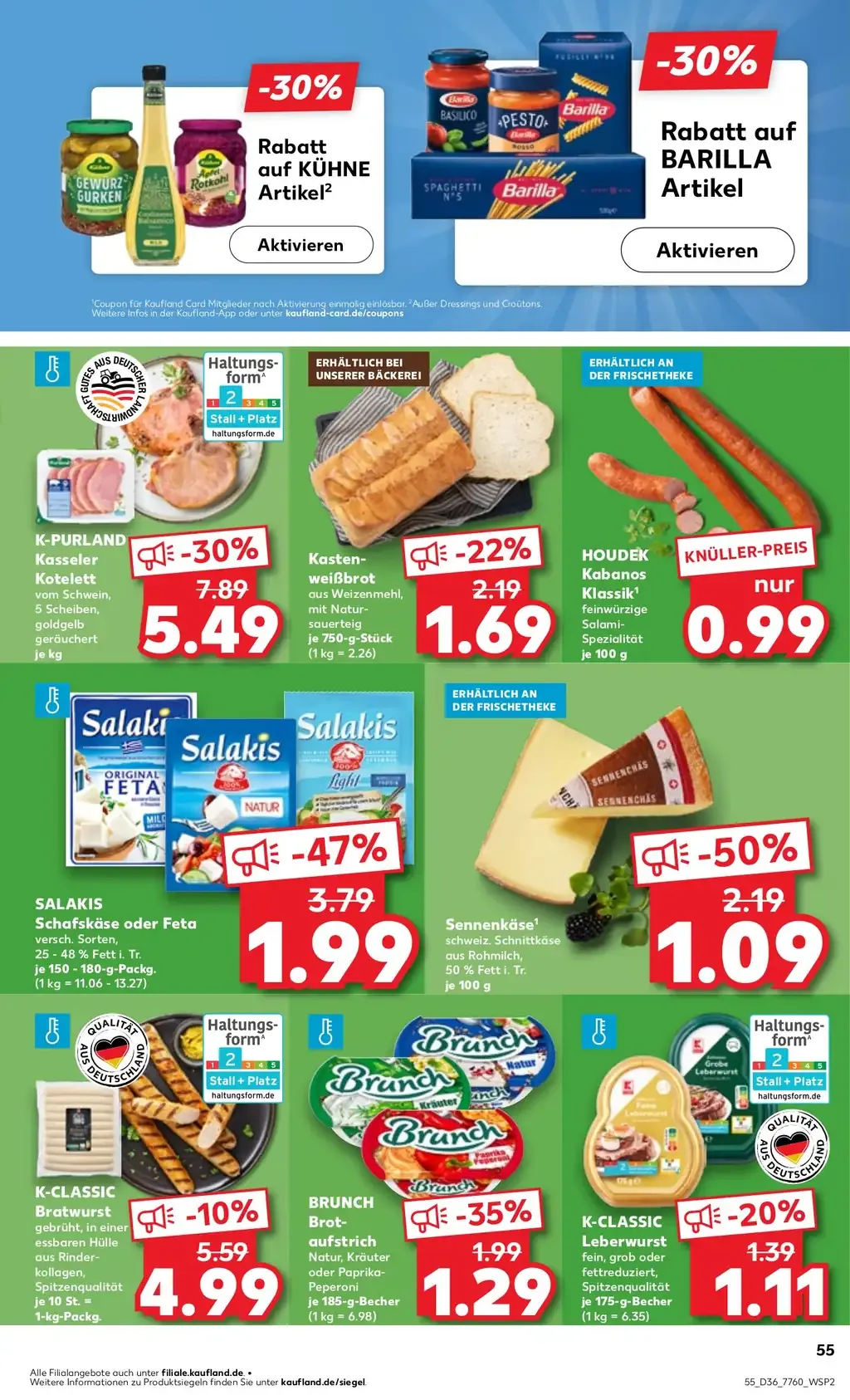 kaufland prospekt september 4 9 55