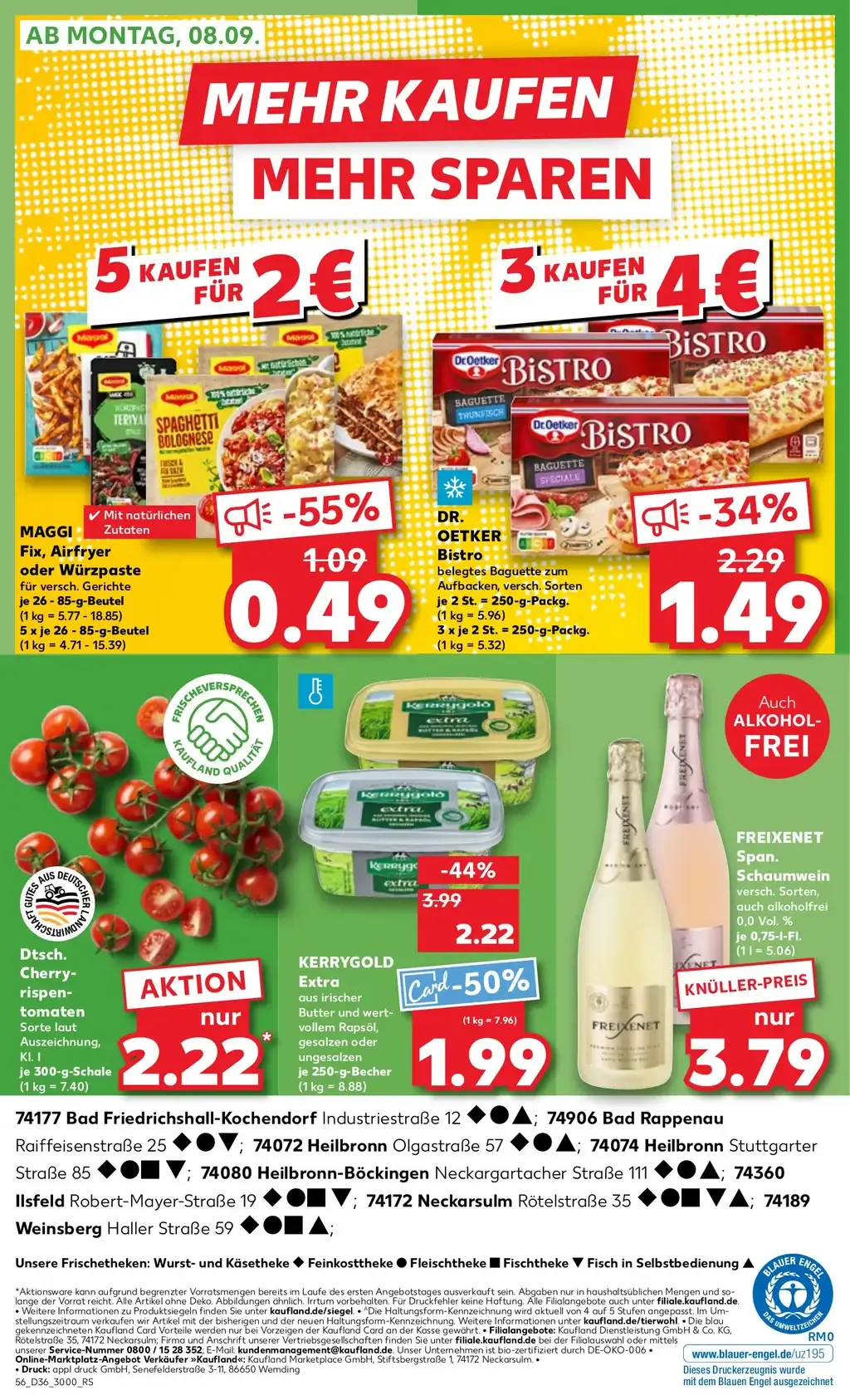 kaufland prospekt september 4 9 56