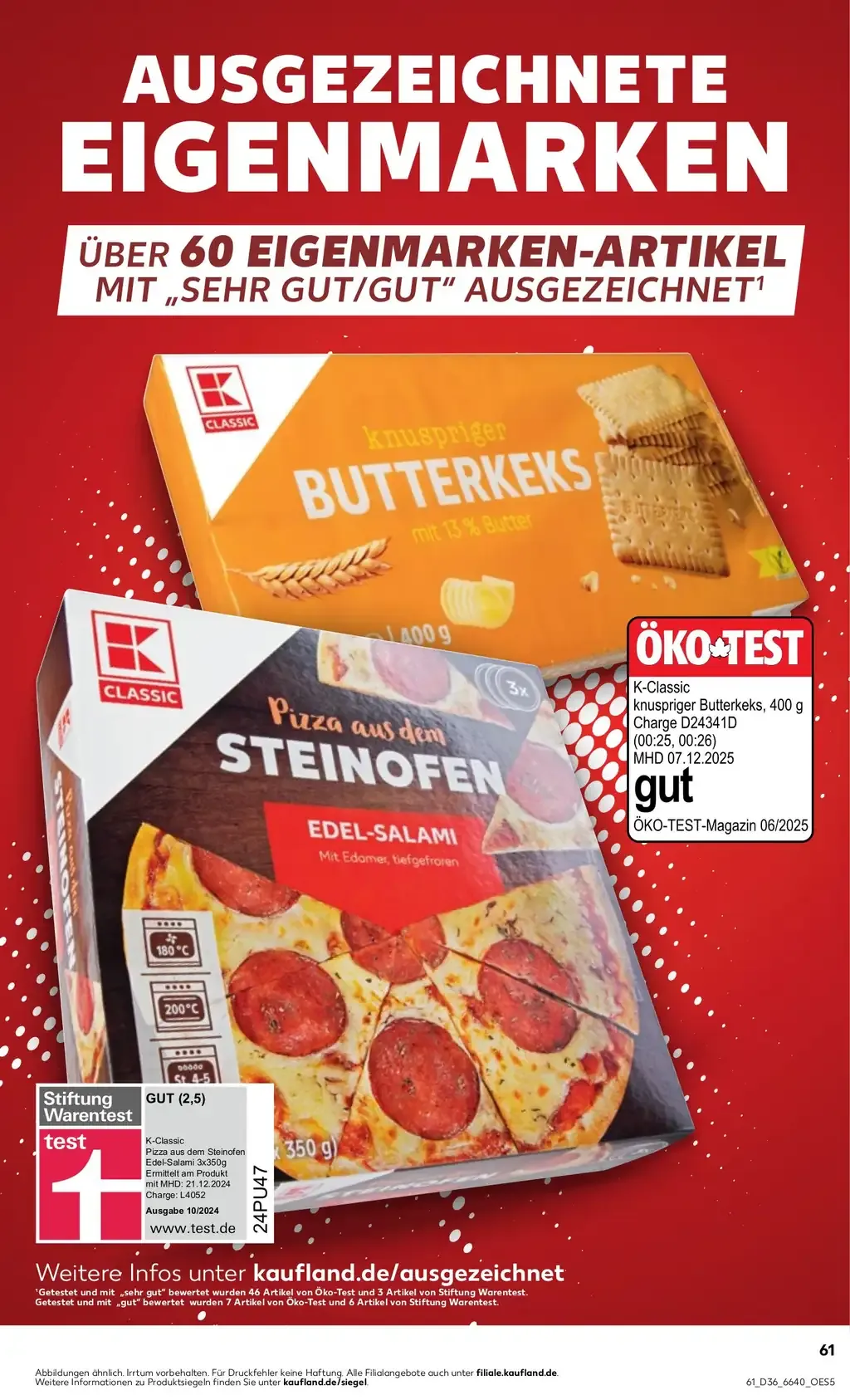 kaufland prospekt september 4 9 61