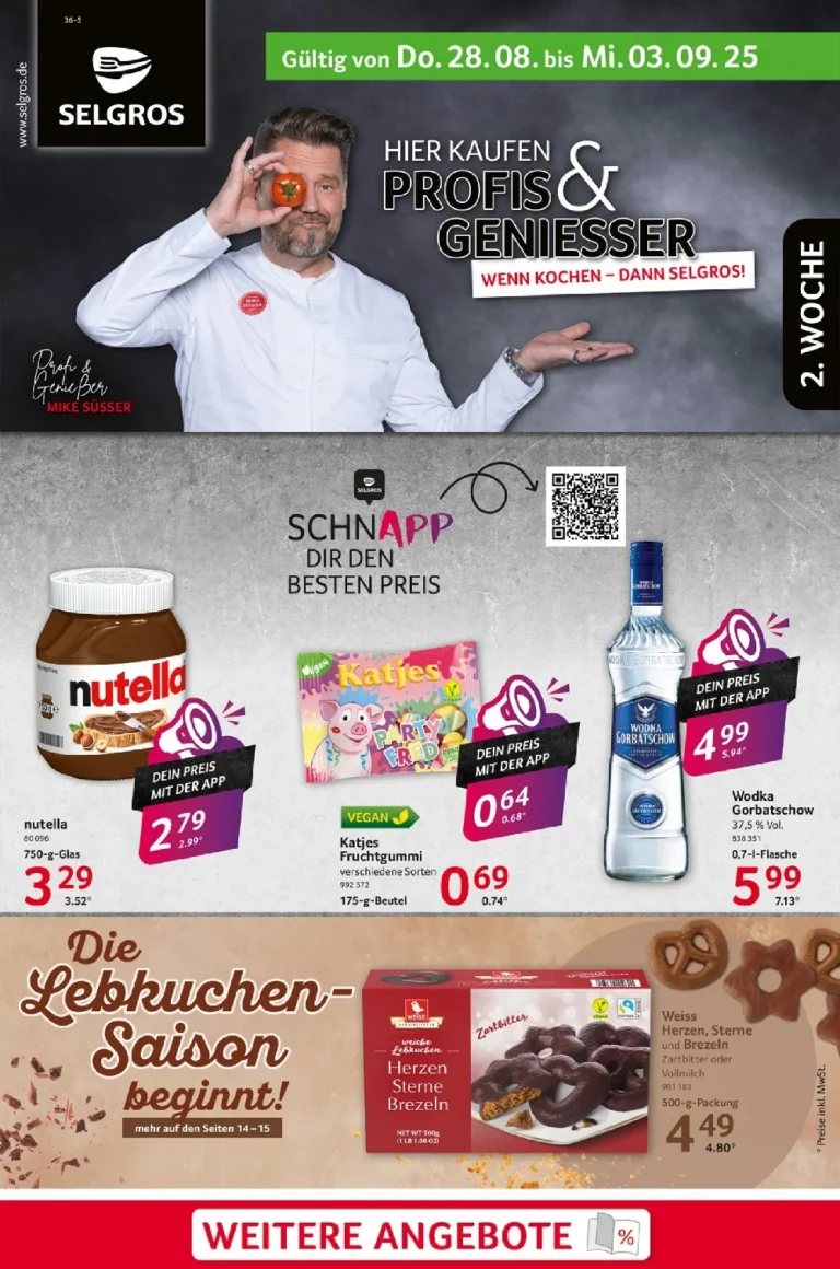 selgros food prospekt kw36