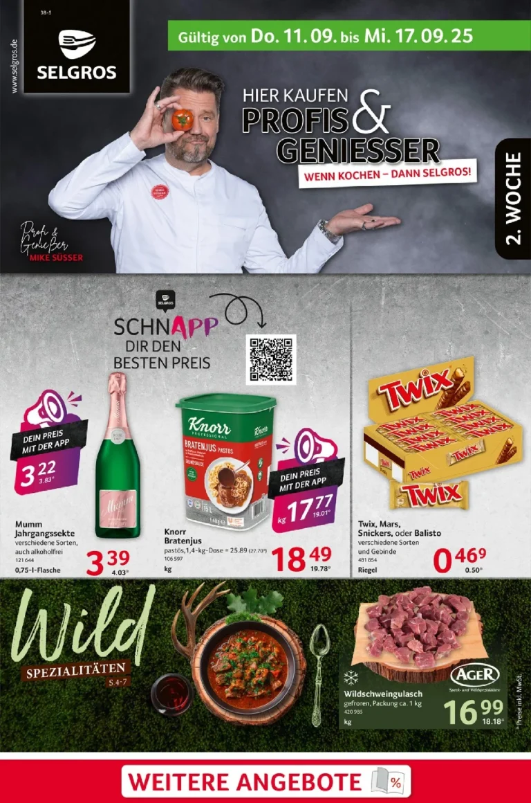 selgros food prospekt kw38