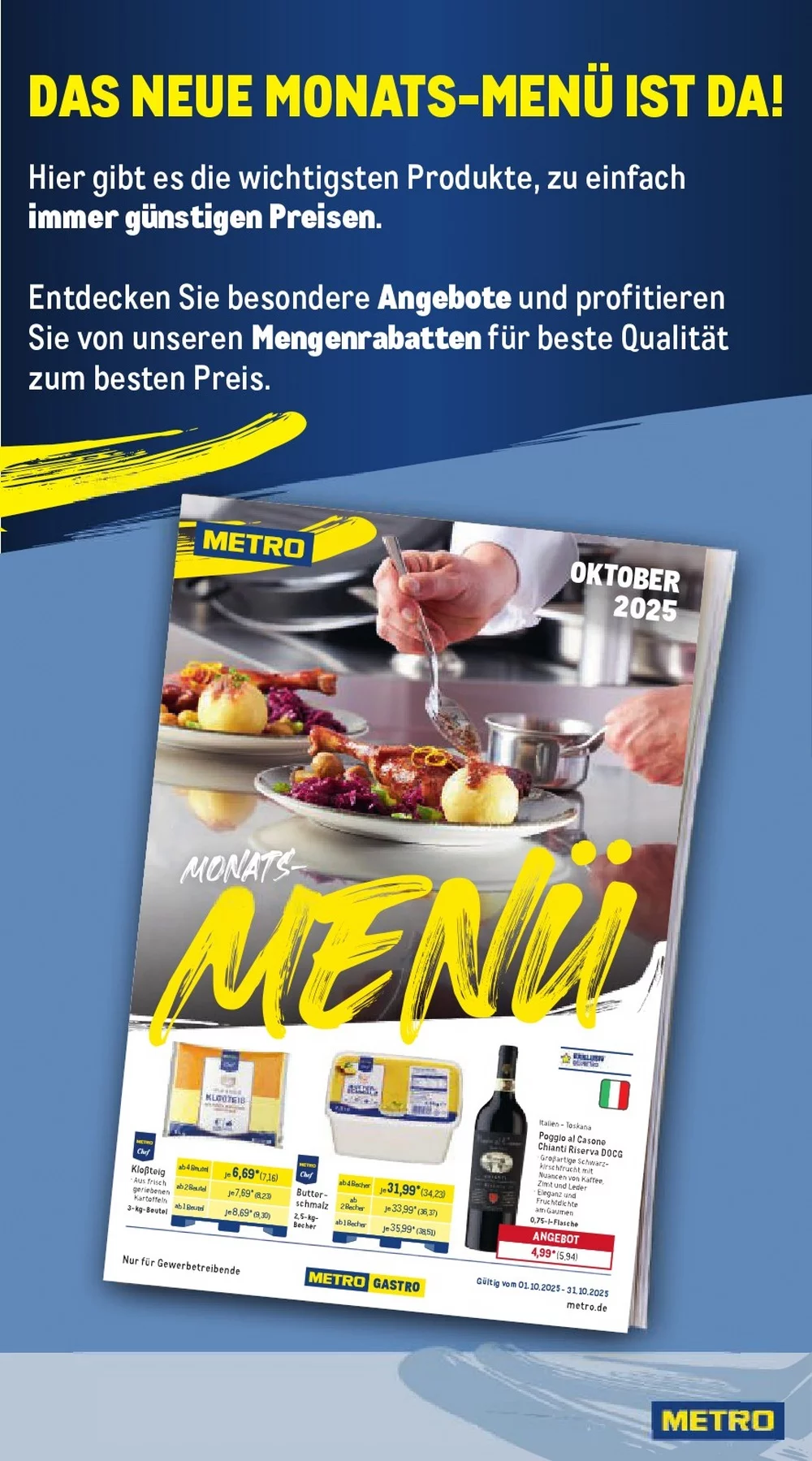 METRO prospekt oktober 6 11 23