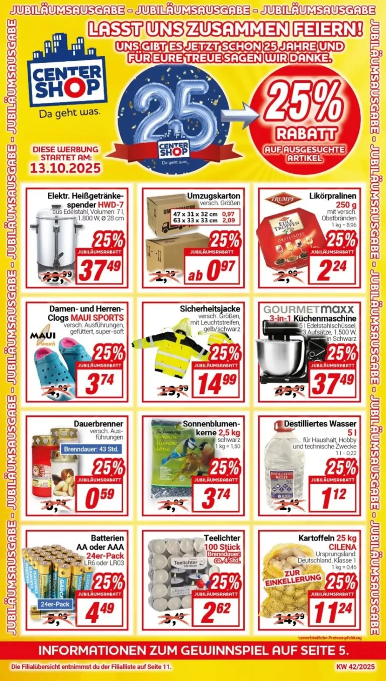 center shop prospekt kw42