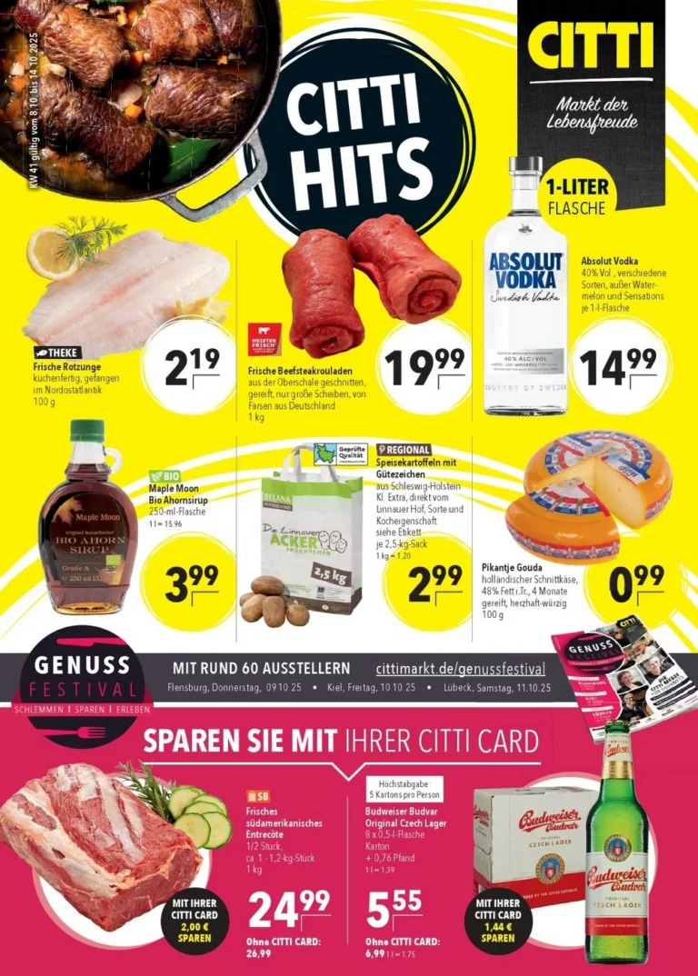 citti markt prospekt kw41