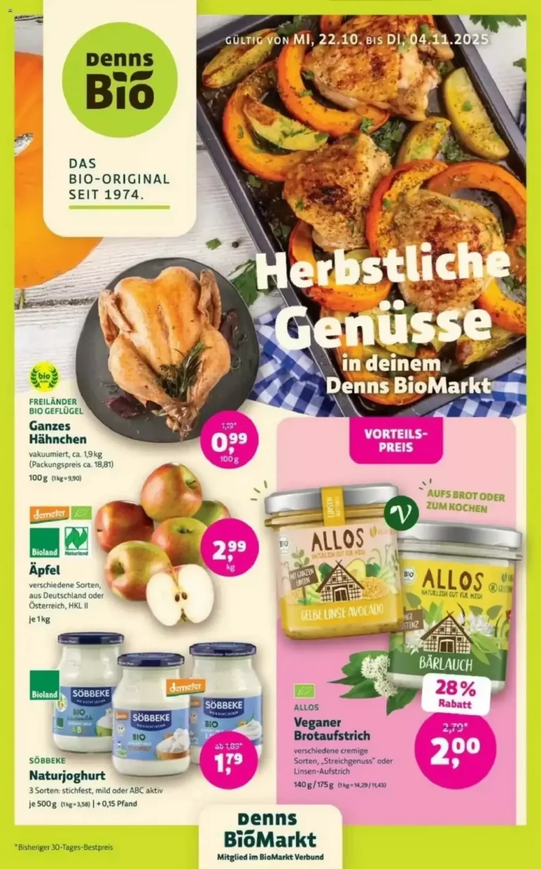 denns biomarkt prospekt kw43-44