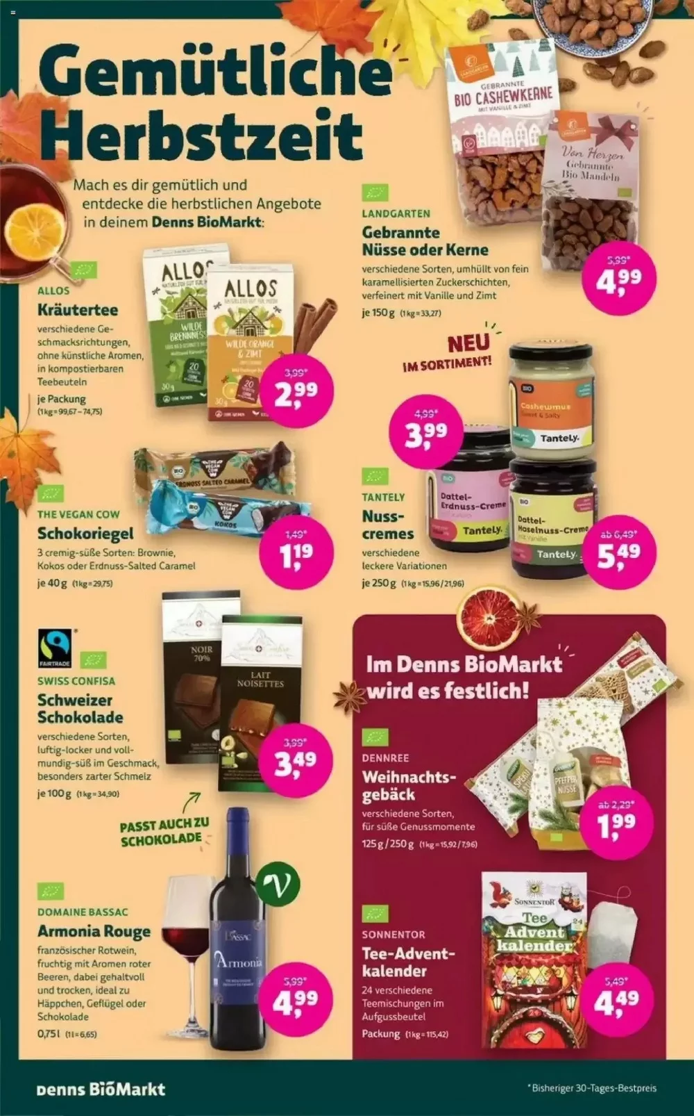denns biomarkt prospekt oktober 22 november 4 10