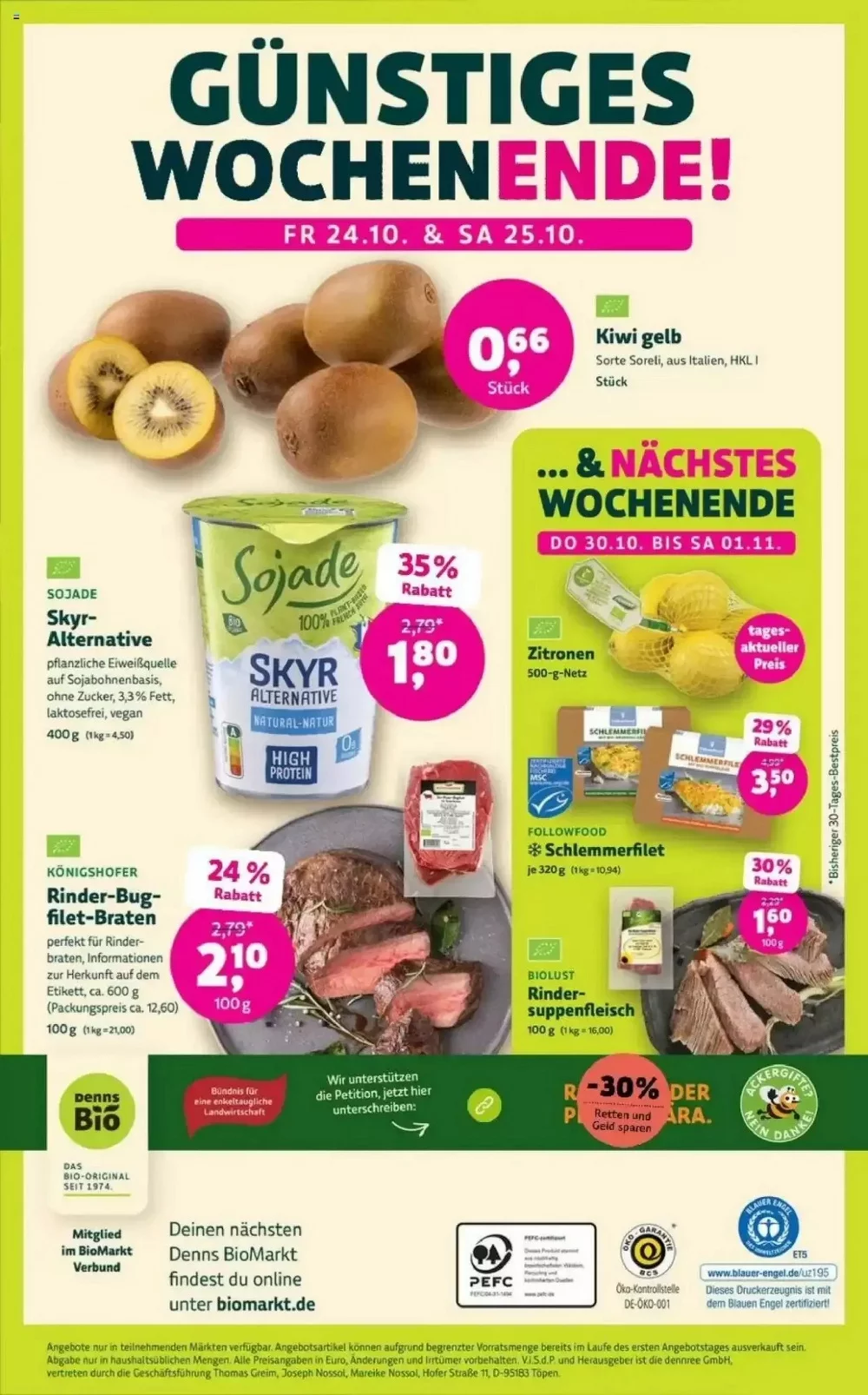 denns biomarkt prospekt oktober 22 november 4 12