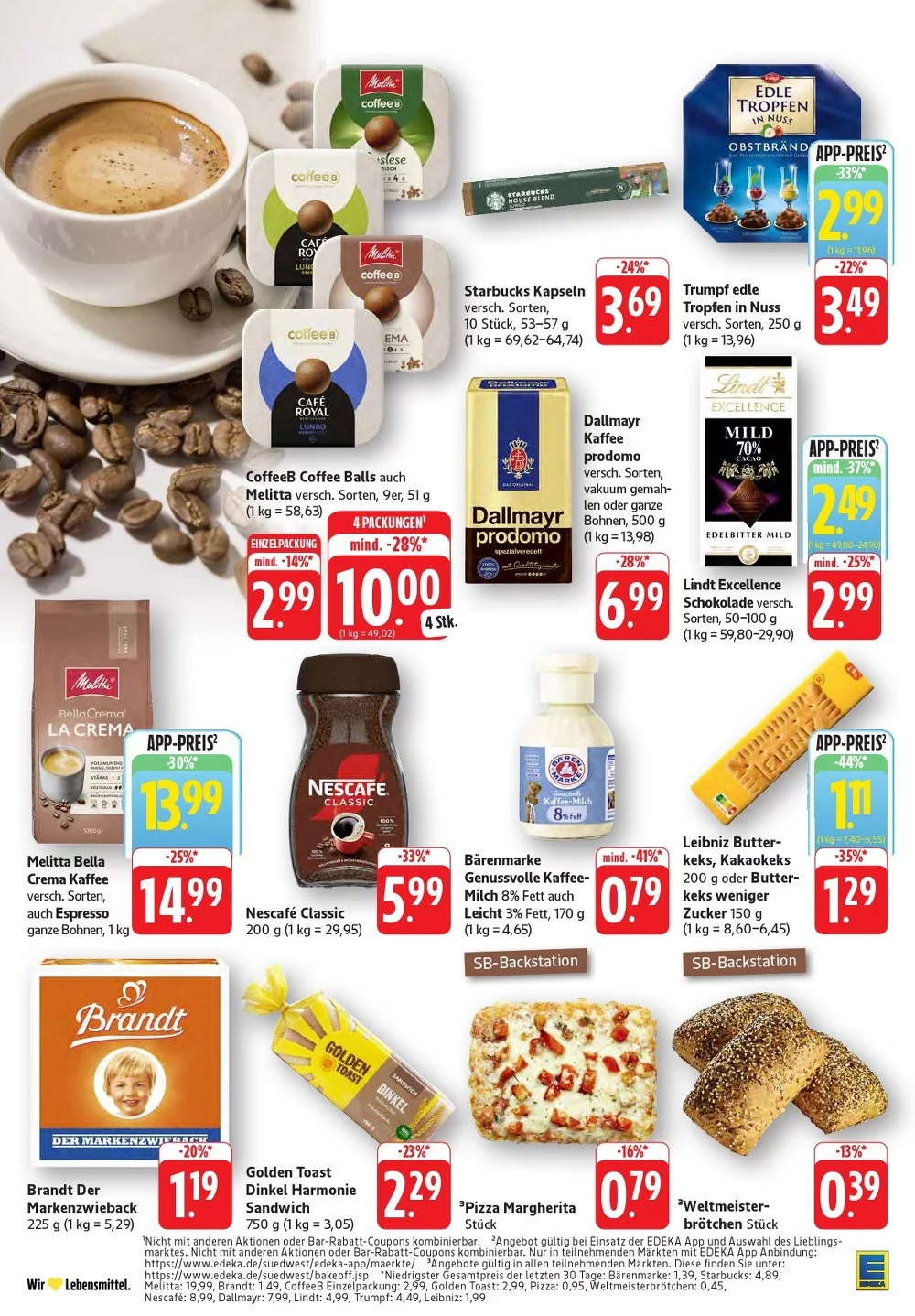 edeka sudwest prospekt september 29 oktober 4 20