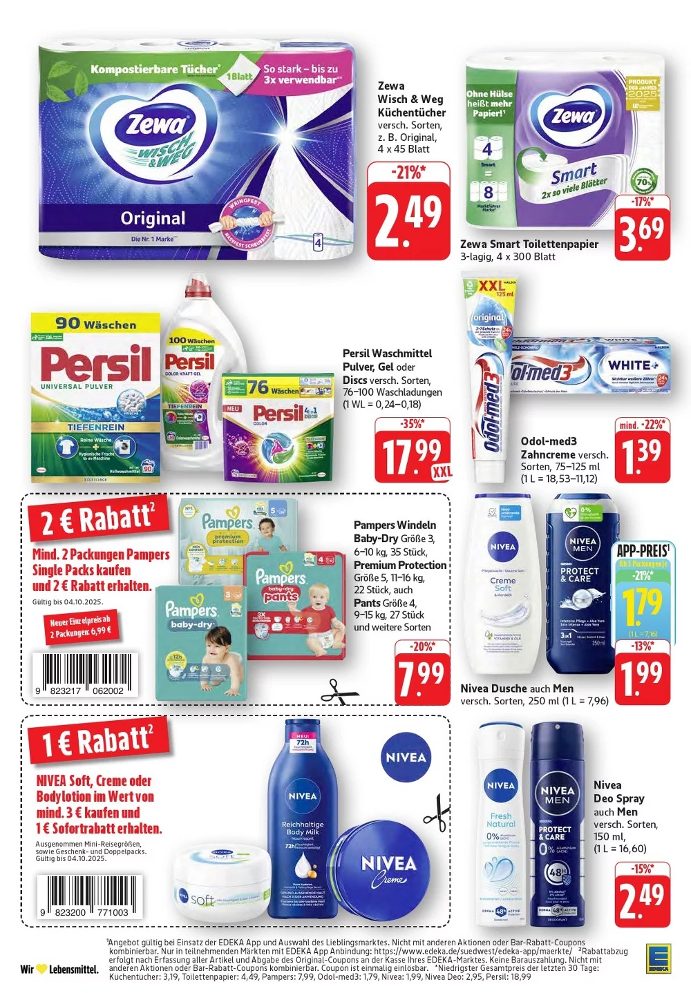 edeka sudwest prospekt september 29 oktober 4 28