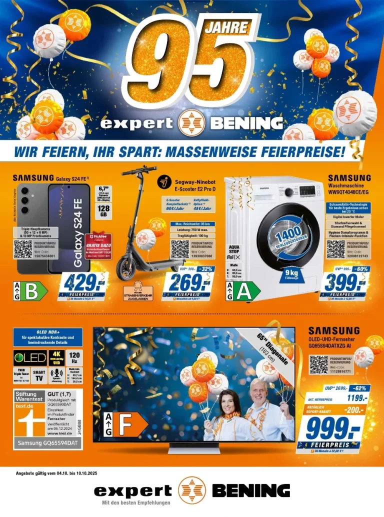 exoert bening prospekt kw41