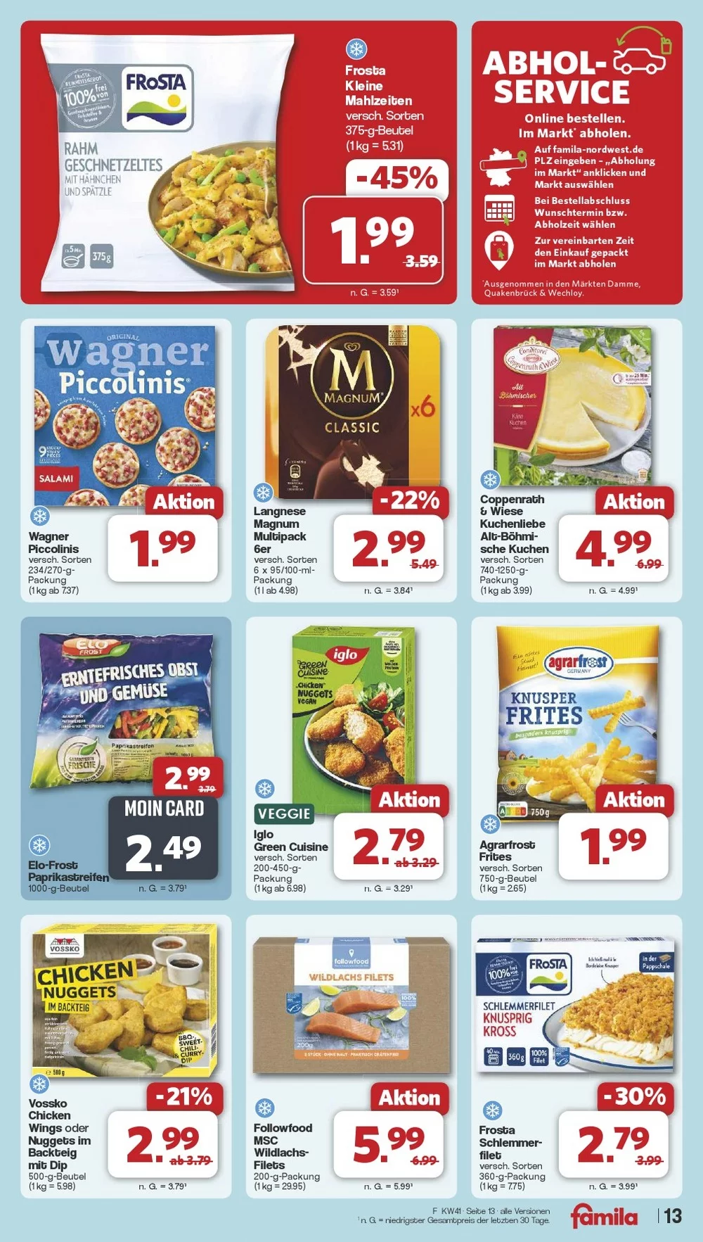 famila prospekt oktober 6 11 13