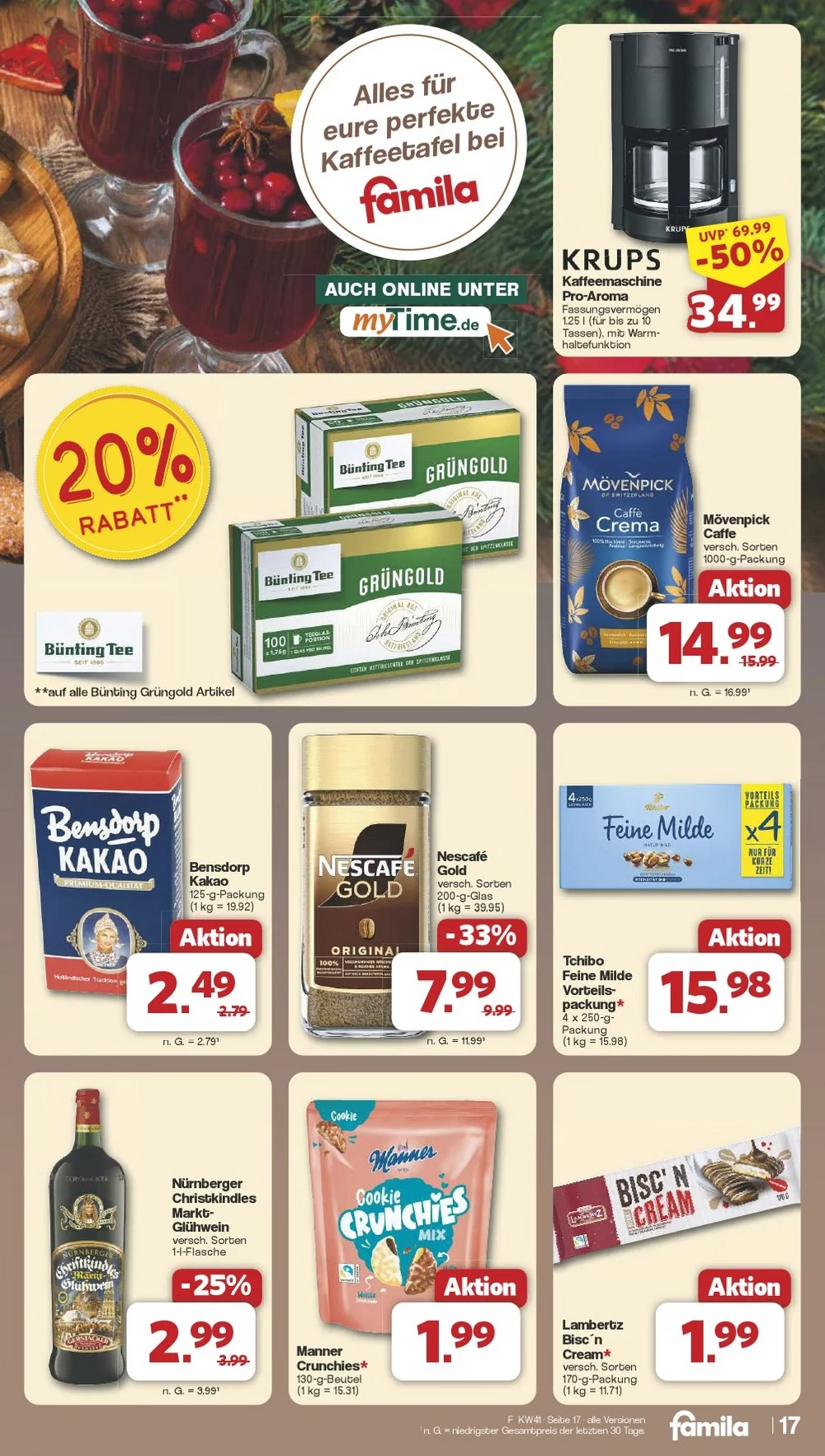 famila prospekt oktober 6 11 17