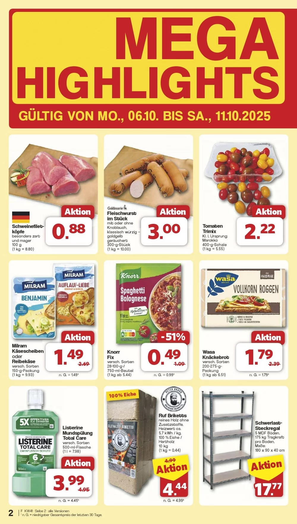 famila prospekt oktober 6 11 2