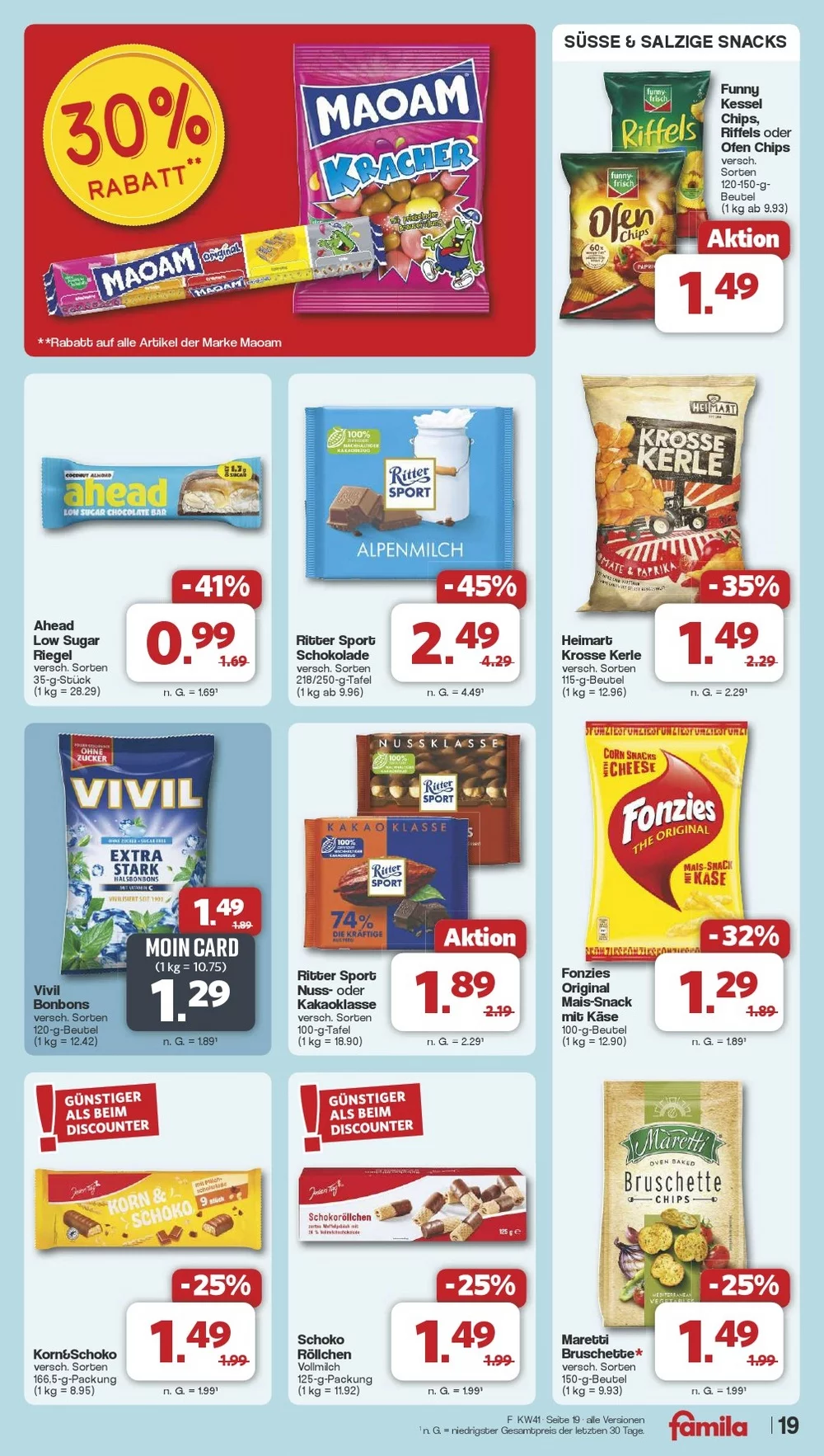 famila prospekt oktober 6 11 20