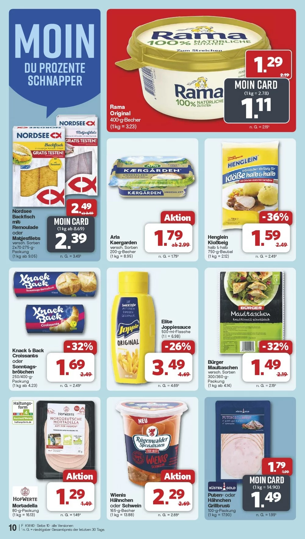 famila prospekt september 29 oktober 4 10