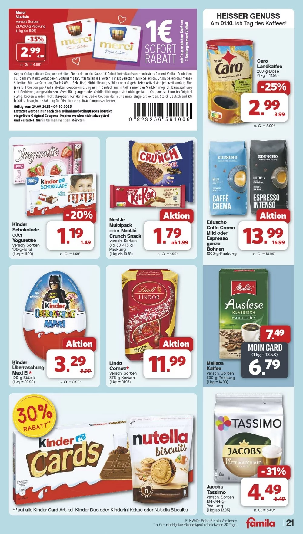famila prospekt september 29 oktober 4 23