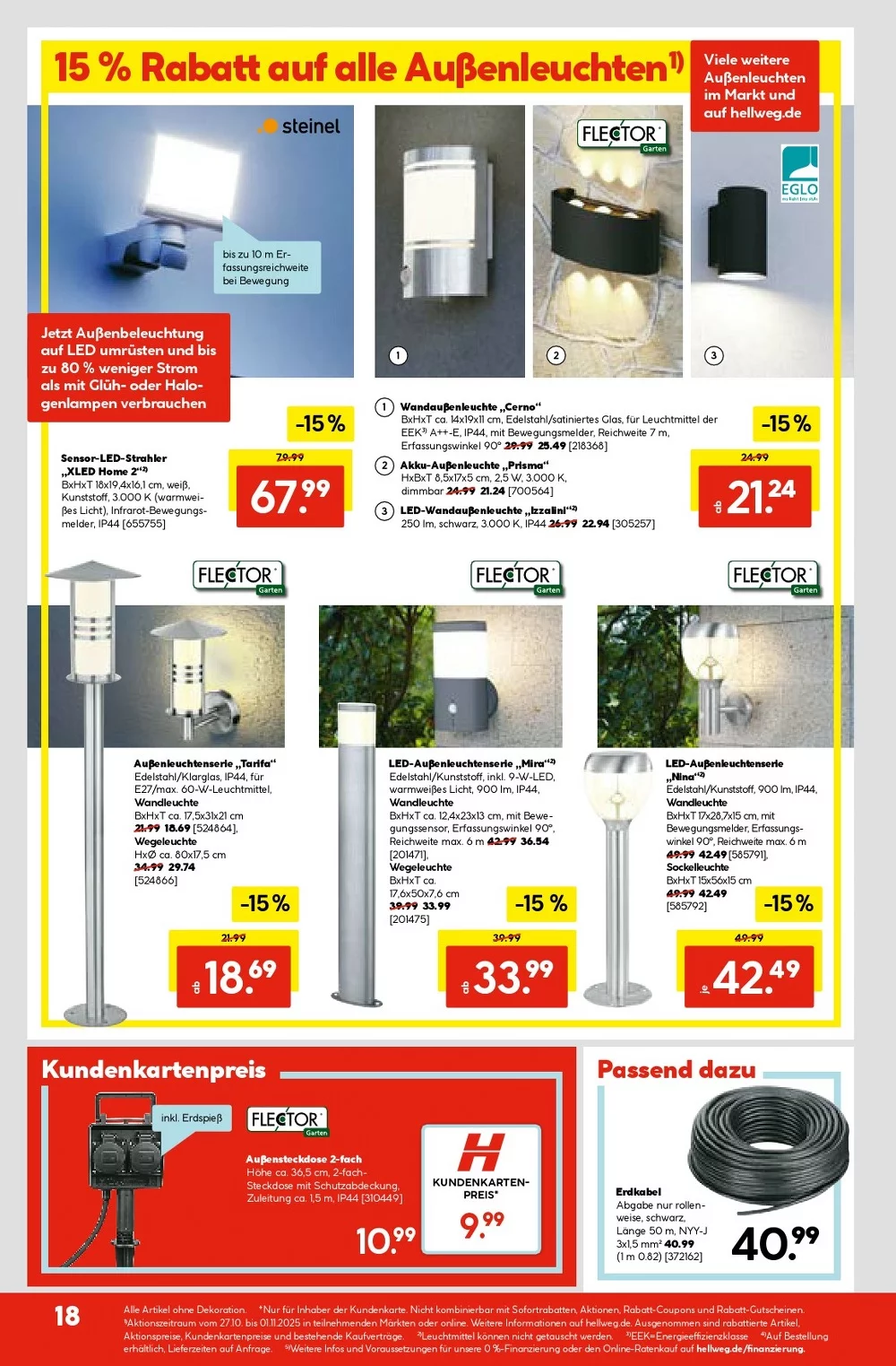 hellweg prospekt oktober 27 31 18