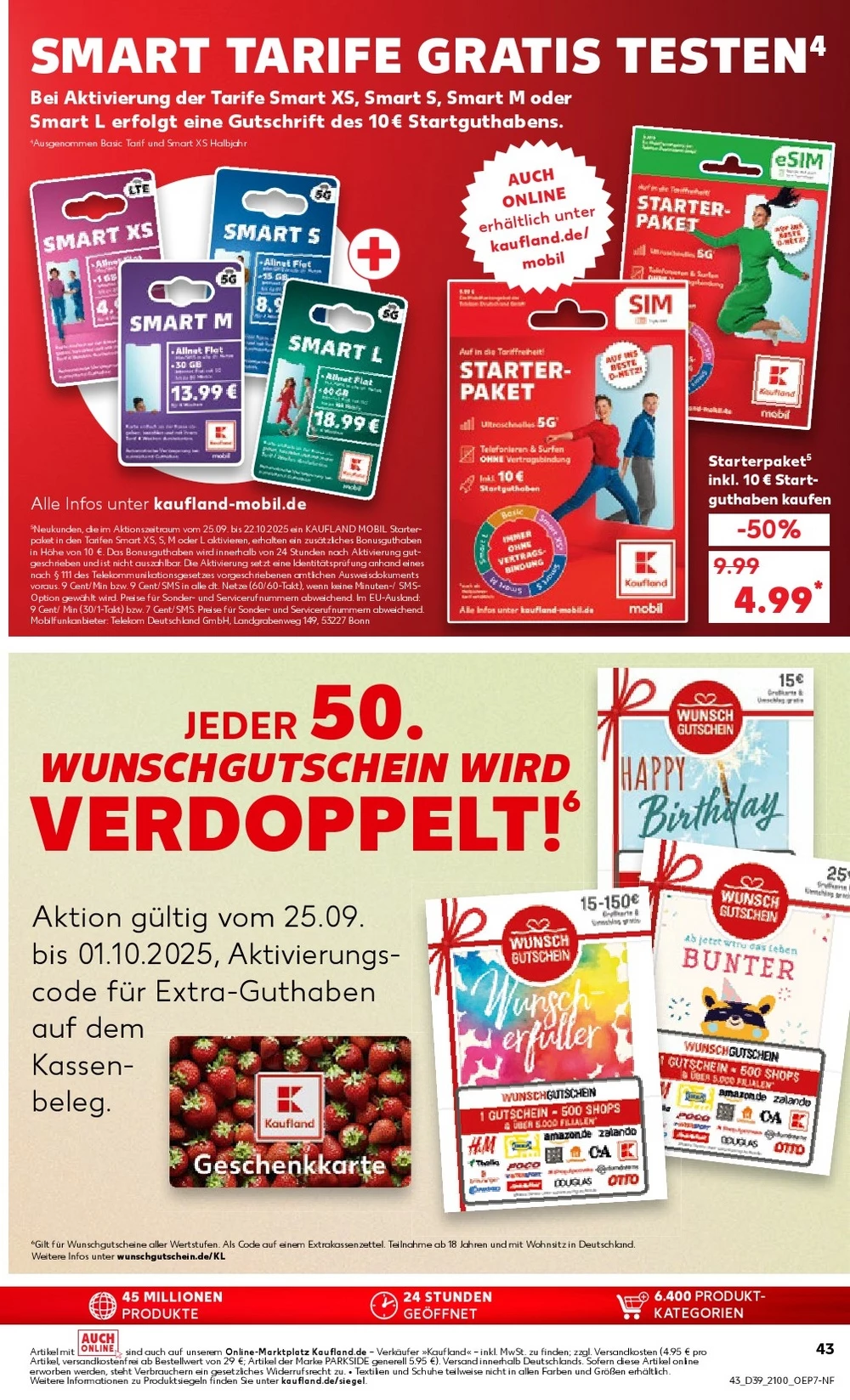 kaufland prospekt september 25 oktober 1 43