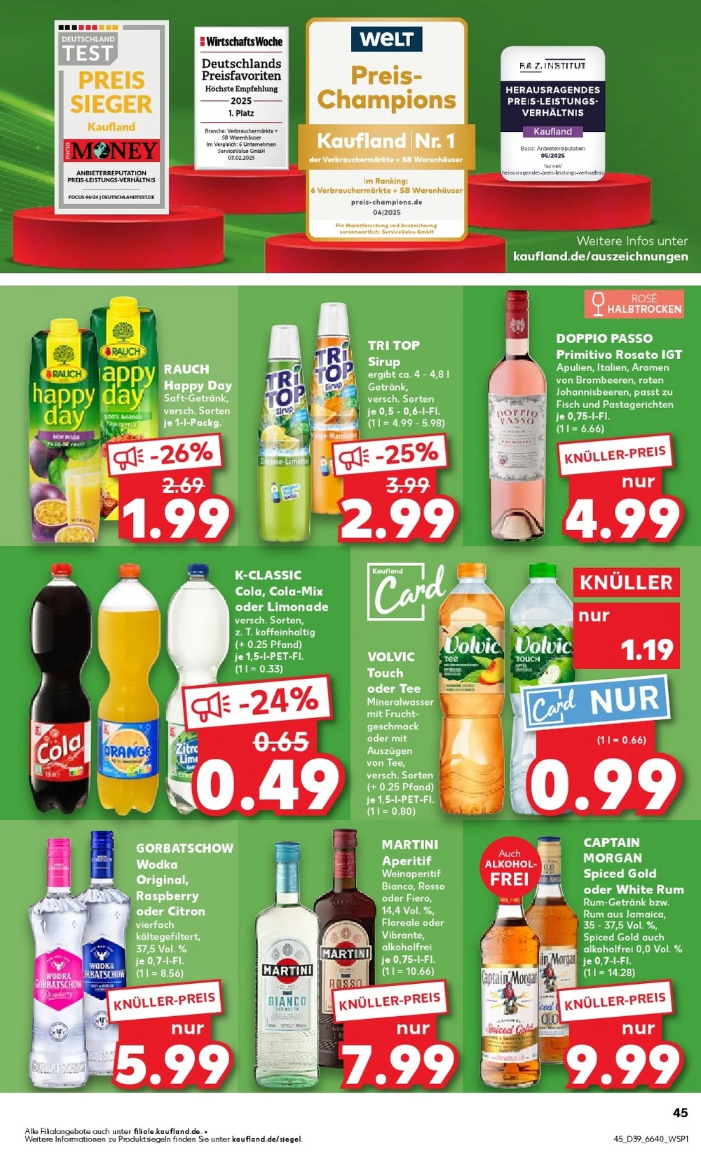 kaufland prospekt september 25 oktober 1 45