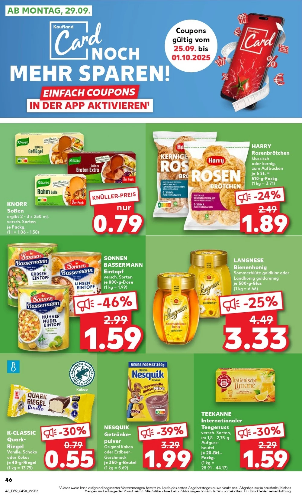 kaufland prospekt september 25 oktober 1 46