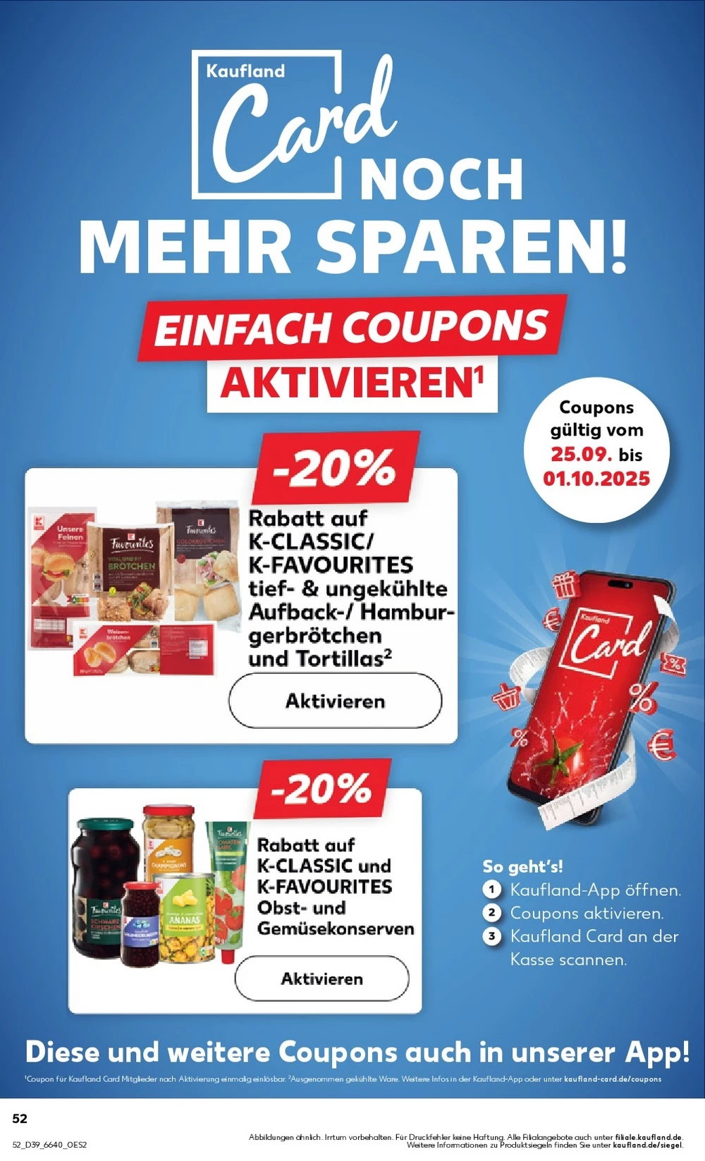 kaufland prospekt september 25 oktober 1 52