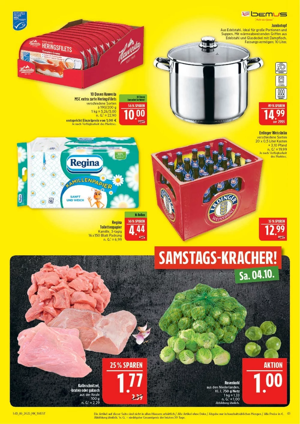 marktkrauf prospekt september 29 oktober 4 43