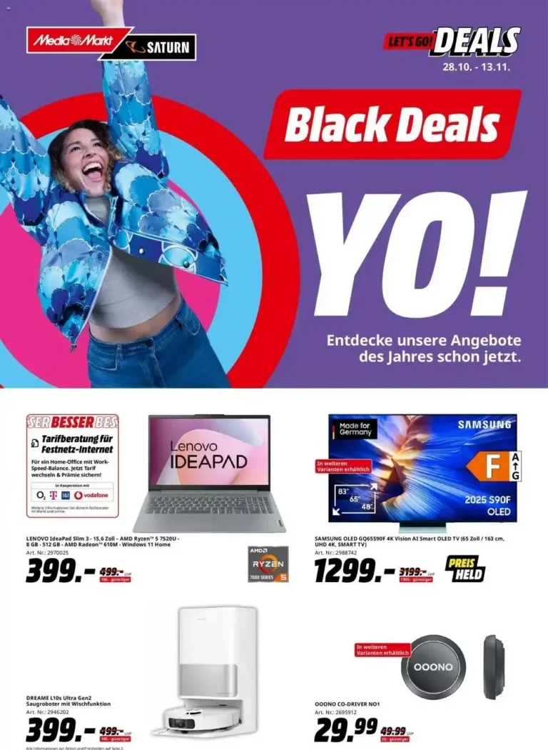 mediamarkt prospekt kw44-45 black deals