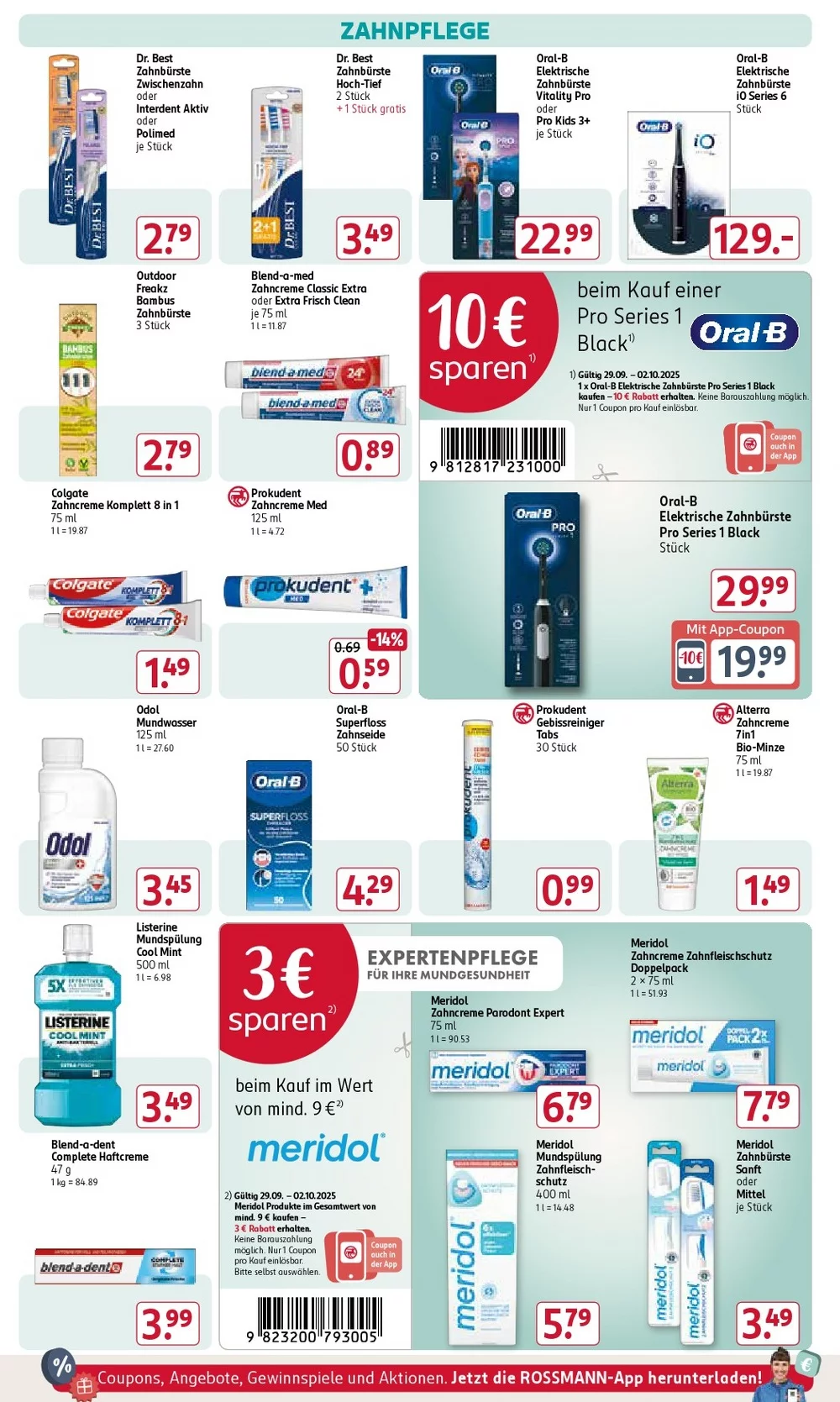 rossman prospekt september 29 oktober 2 12