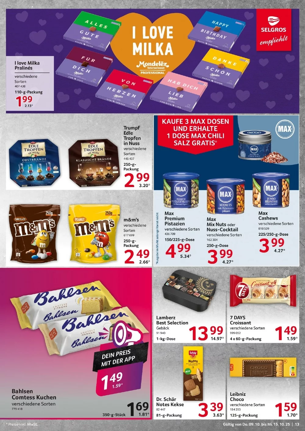 selgros food prospekt oktober 9 15 13