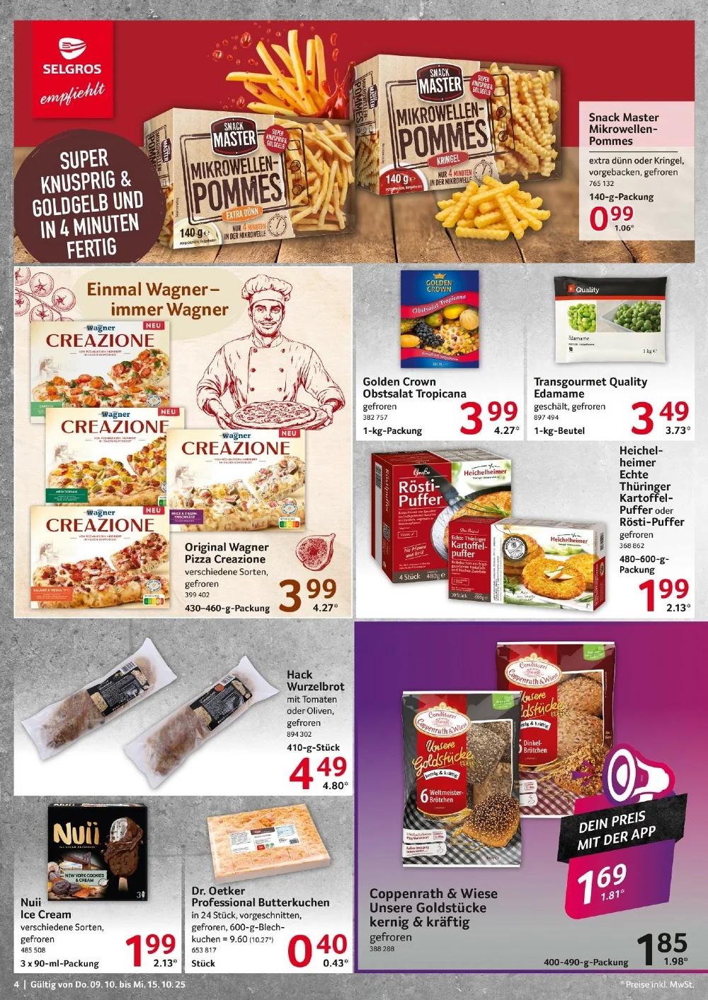 selgros food prospekt oktober 9 15 4