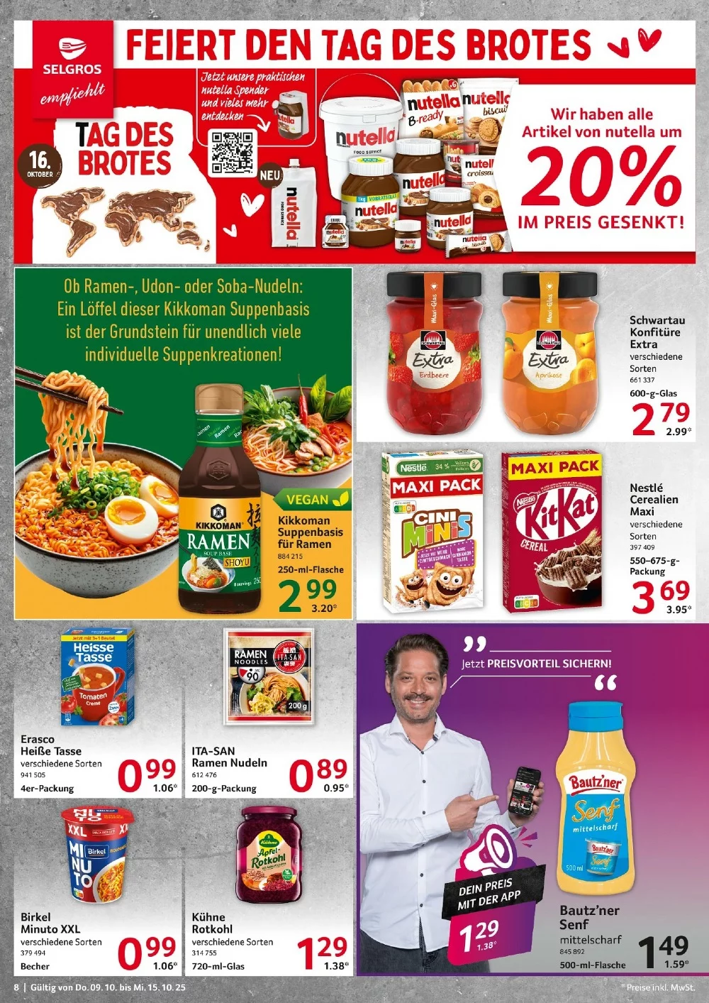 selgros food prospekt oktober 9 15 8
