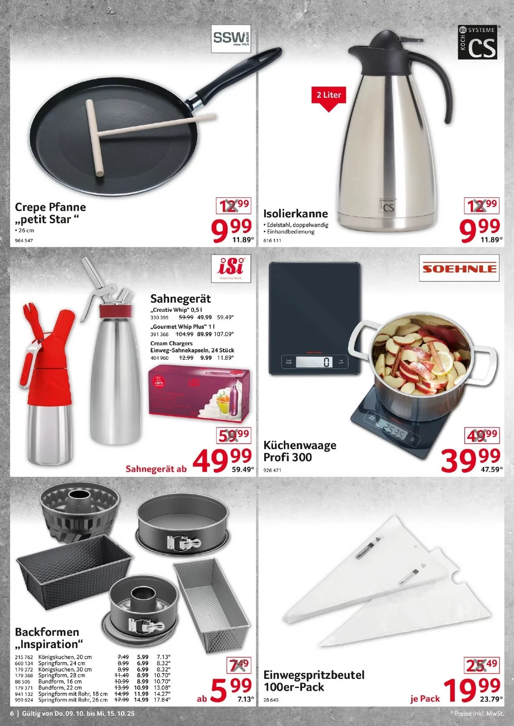 selgros nonfood prospekt oktober 9 15 6