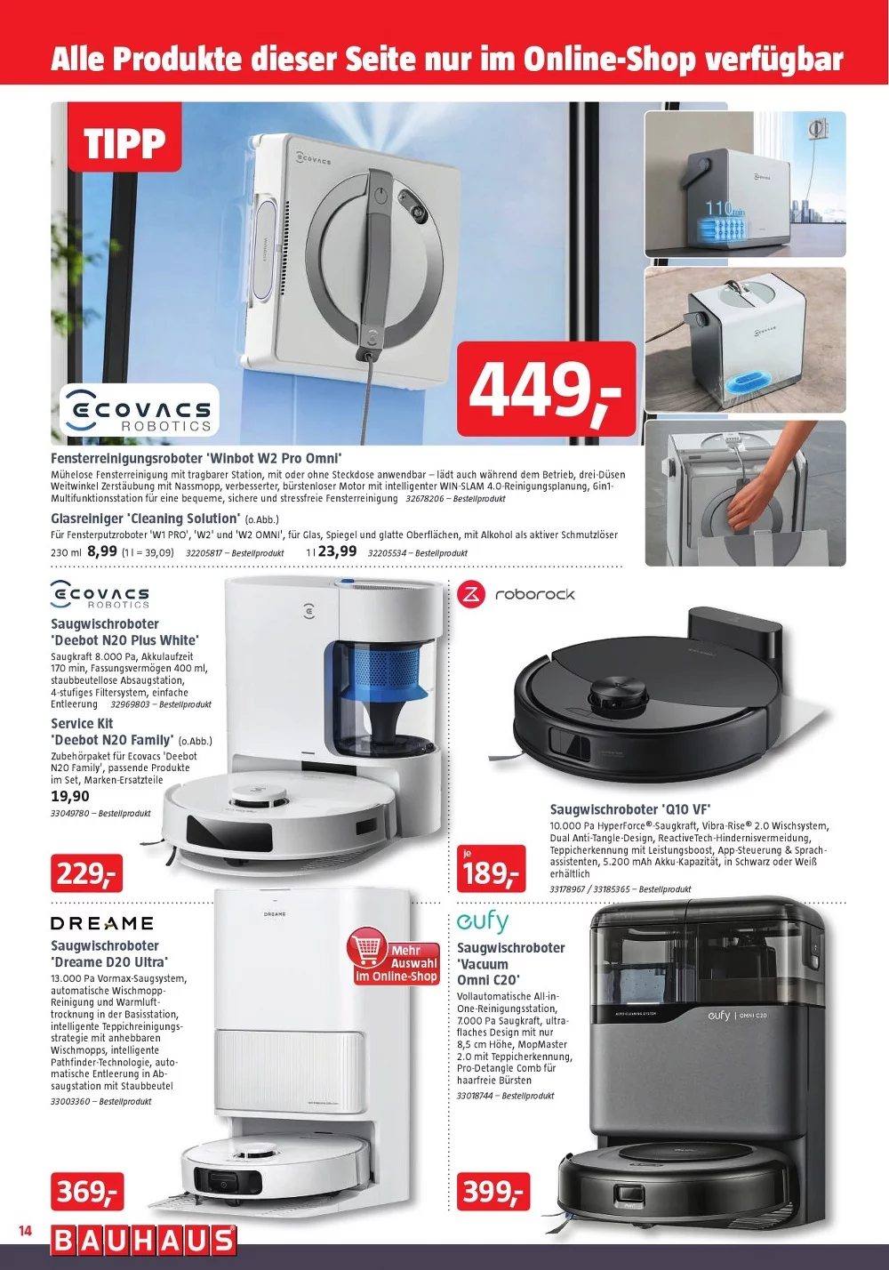 BAUHAUS prospekt dezember 14