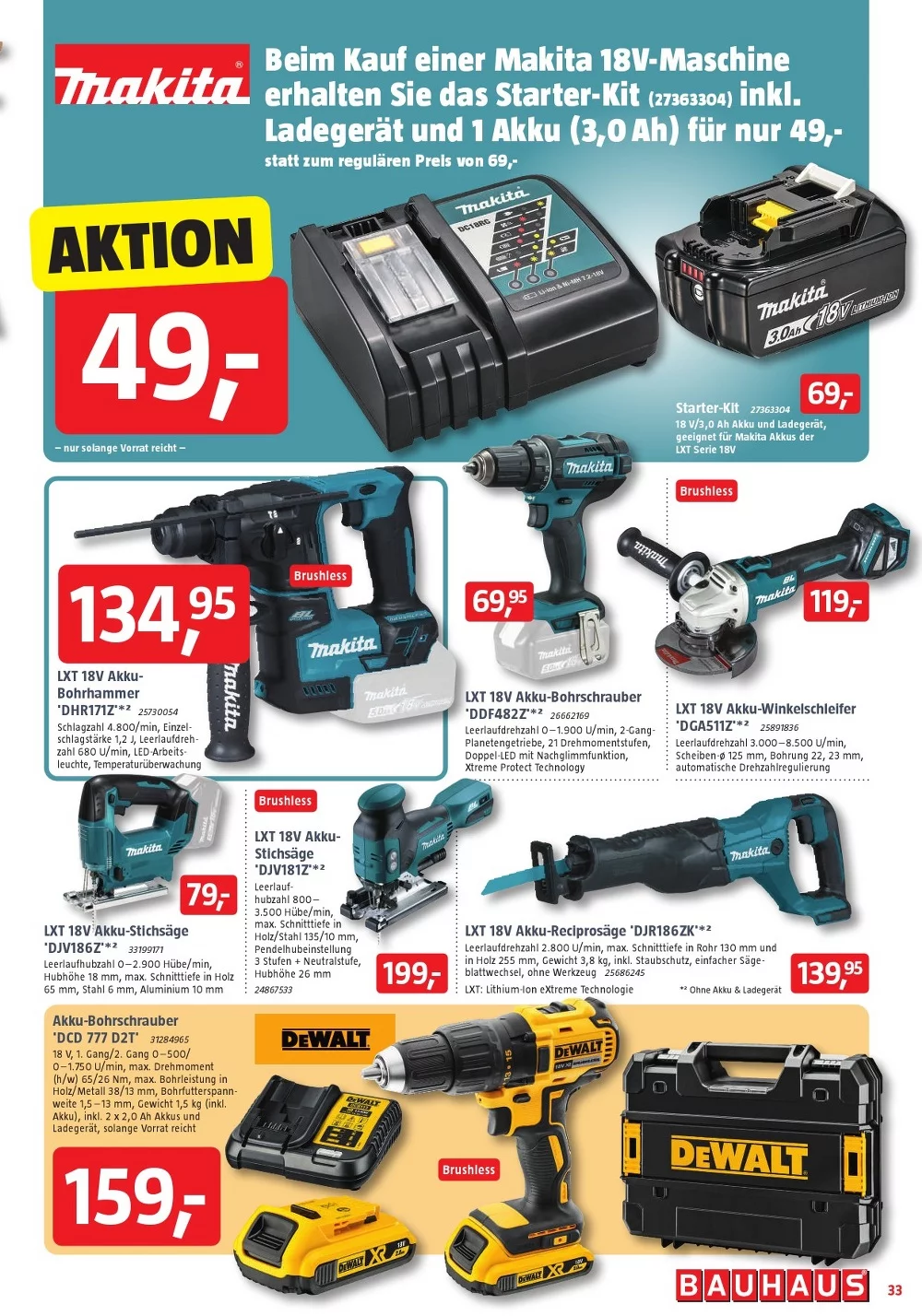 BAUHAUS prospekt dezember 33